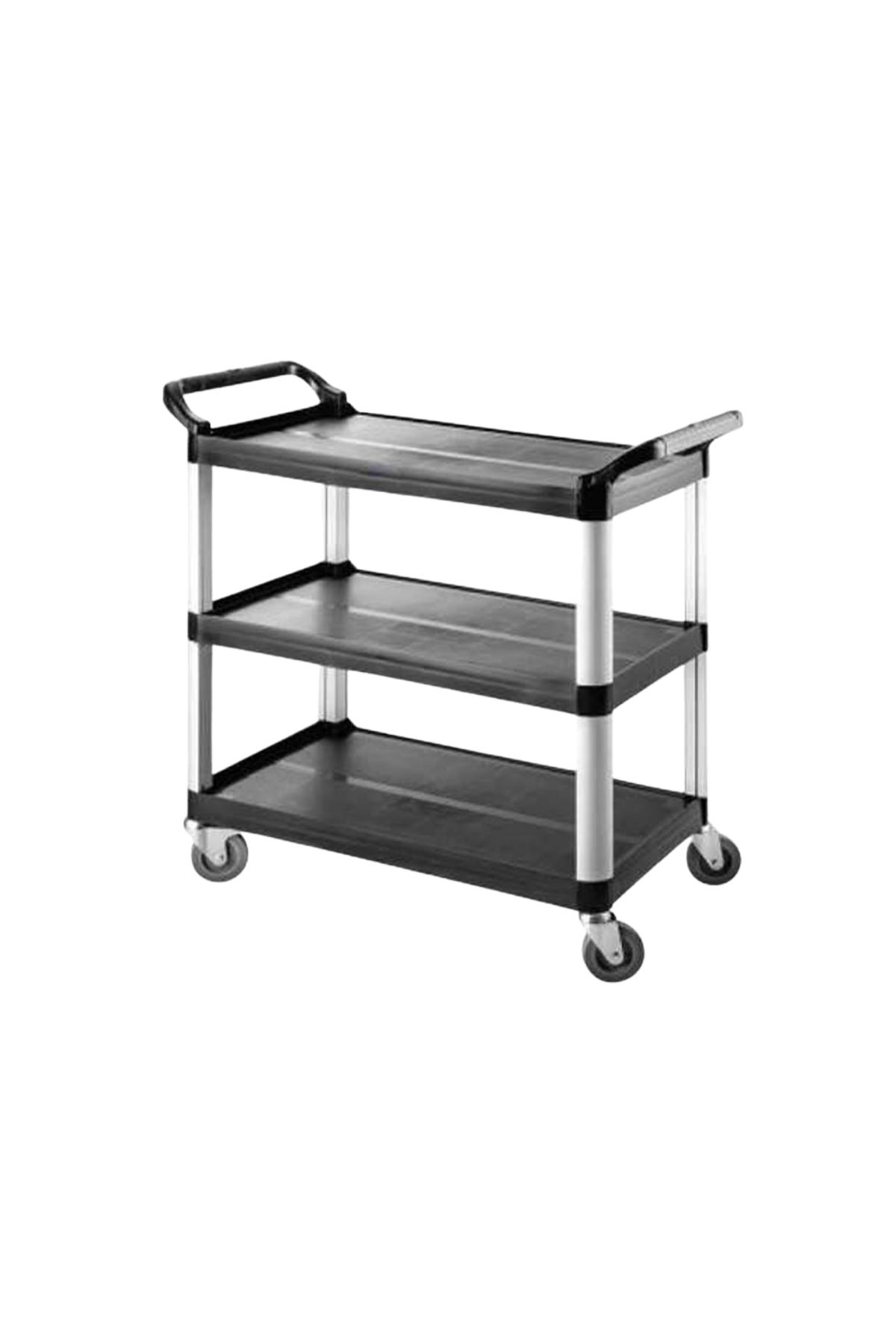 Plastik Servis Arabası 3 Katlı EMP.PSV.03