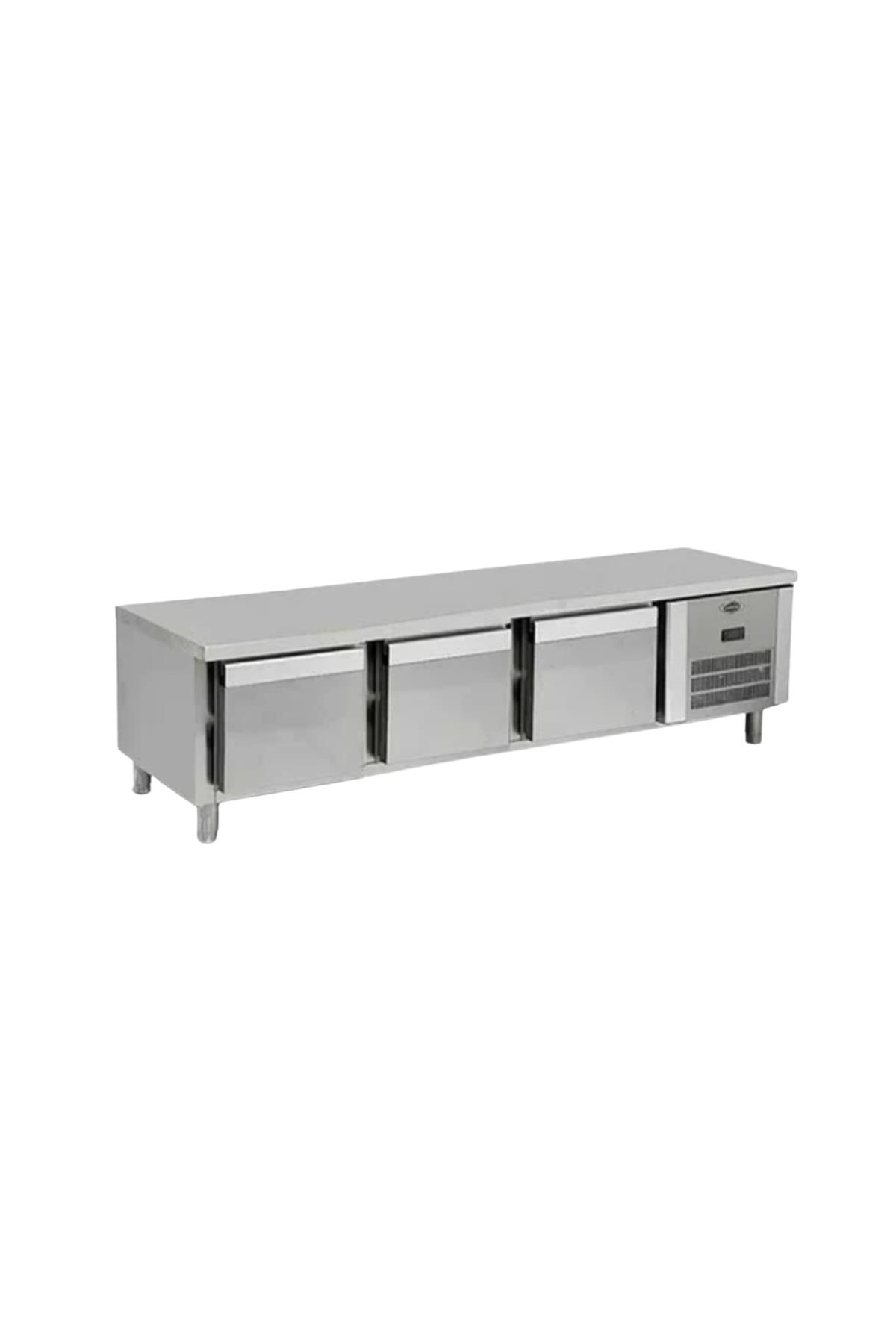Set Altı Derin 3 Çekmeceli Buzdolabı EMP.200.70.01-S-T