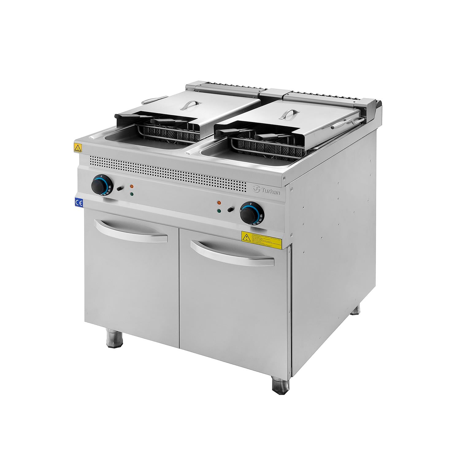 80 Lik Çiftli Elektrikli Fritöz