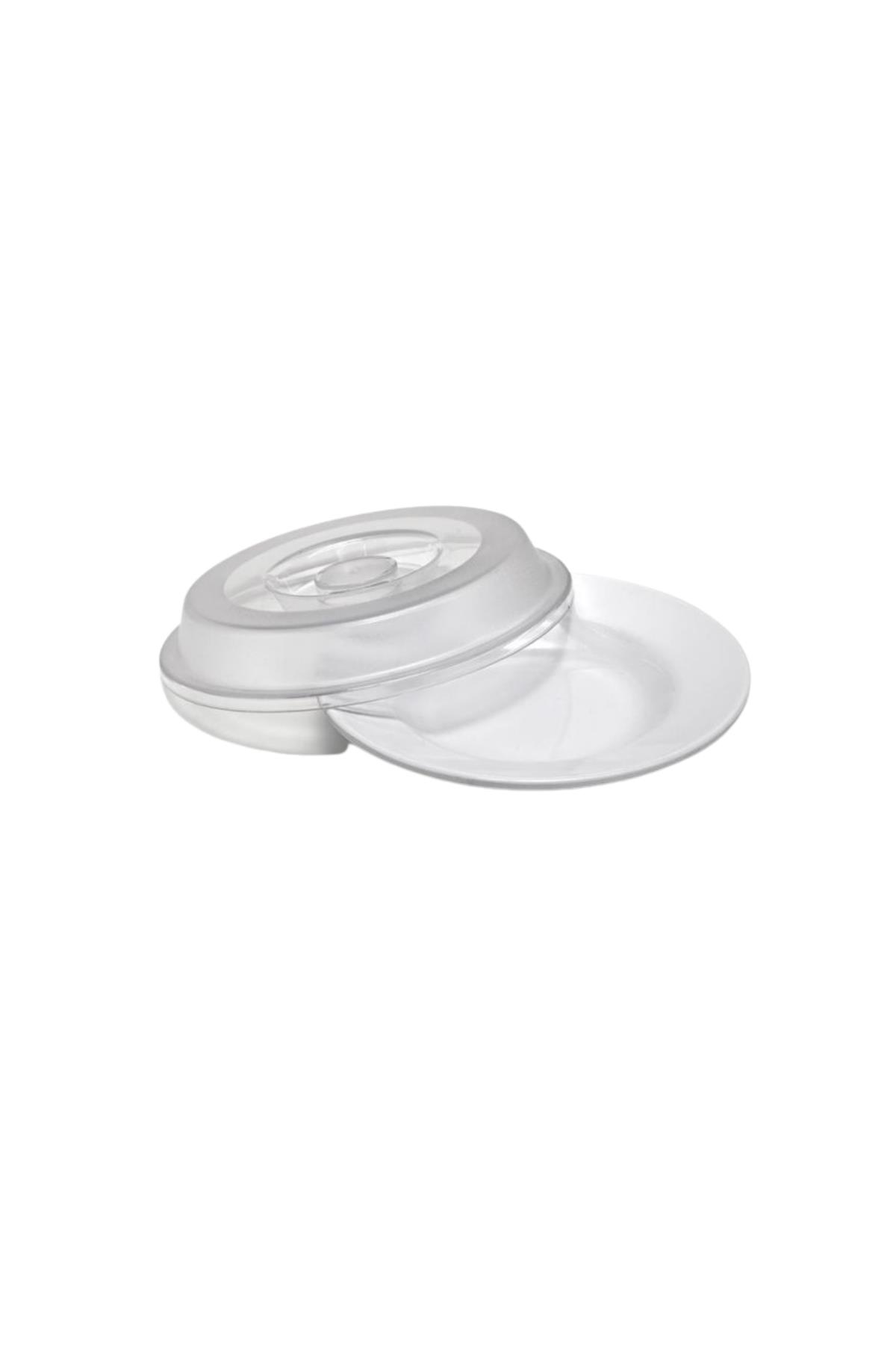 Çukur Yemek Tabağı Beyaz Ø 21 mm EMP.MED.ÇØ21T