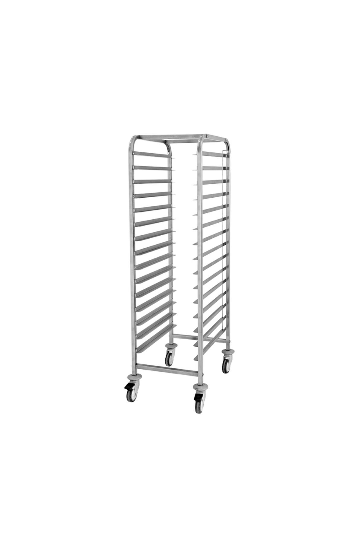 Tepsi Taşıma Arabası 40x60 Tepsiye Göre Tekli  EMP.TT.2.6040