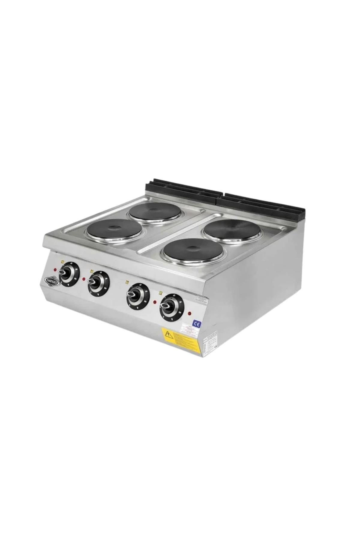 Elektrikli Ocak 4 Yuvarlak Pleytli EMP.PLS.7KE020-Y