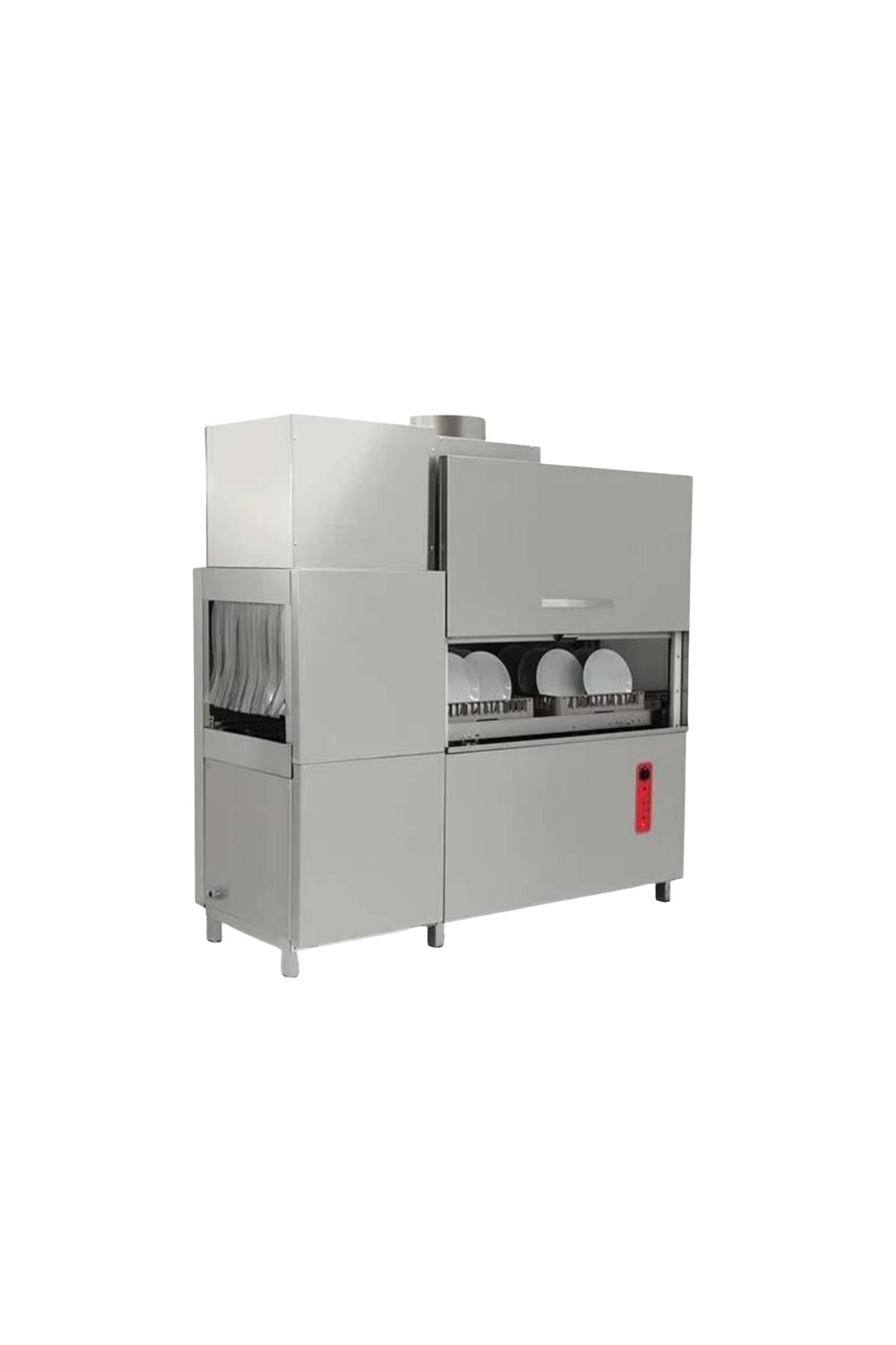 Konveyörlü Bulaşık Makinesi Kurutma Tünelli EMP.2000-SAG-R