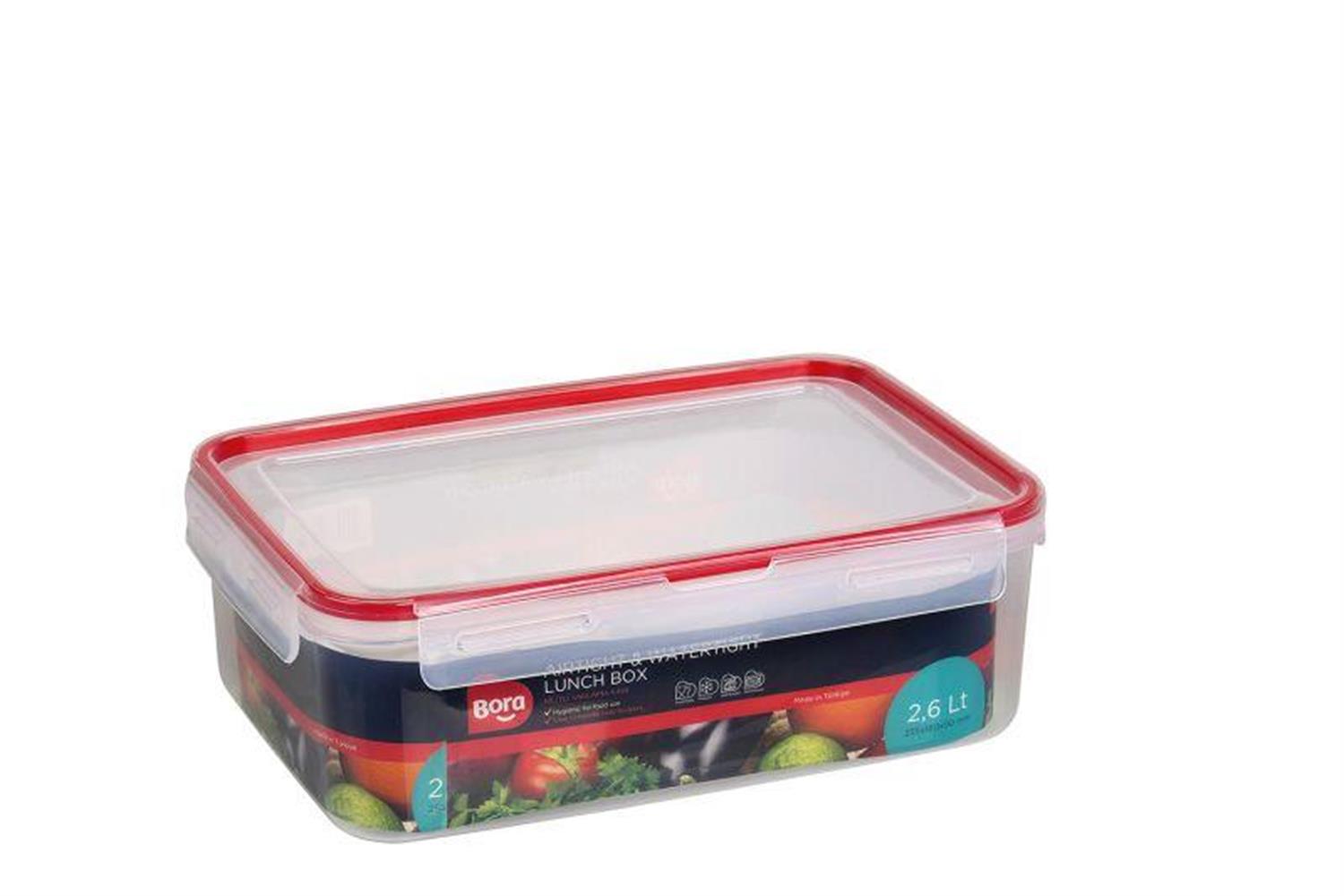 Bora Plastik Click Dikdörtgen 2,6 Lt BO879