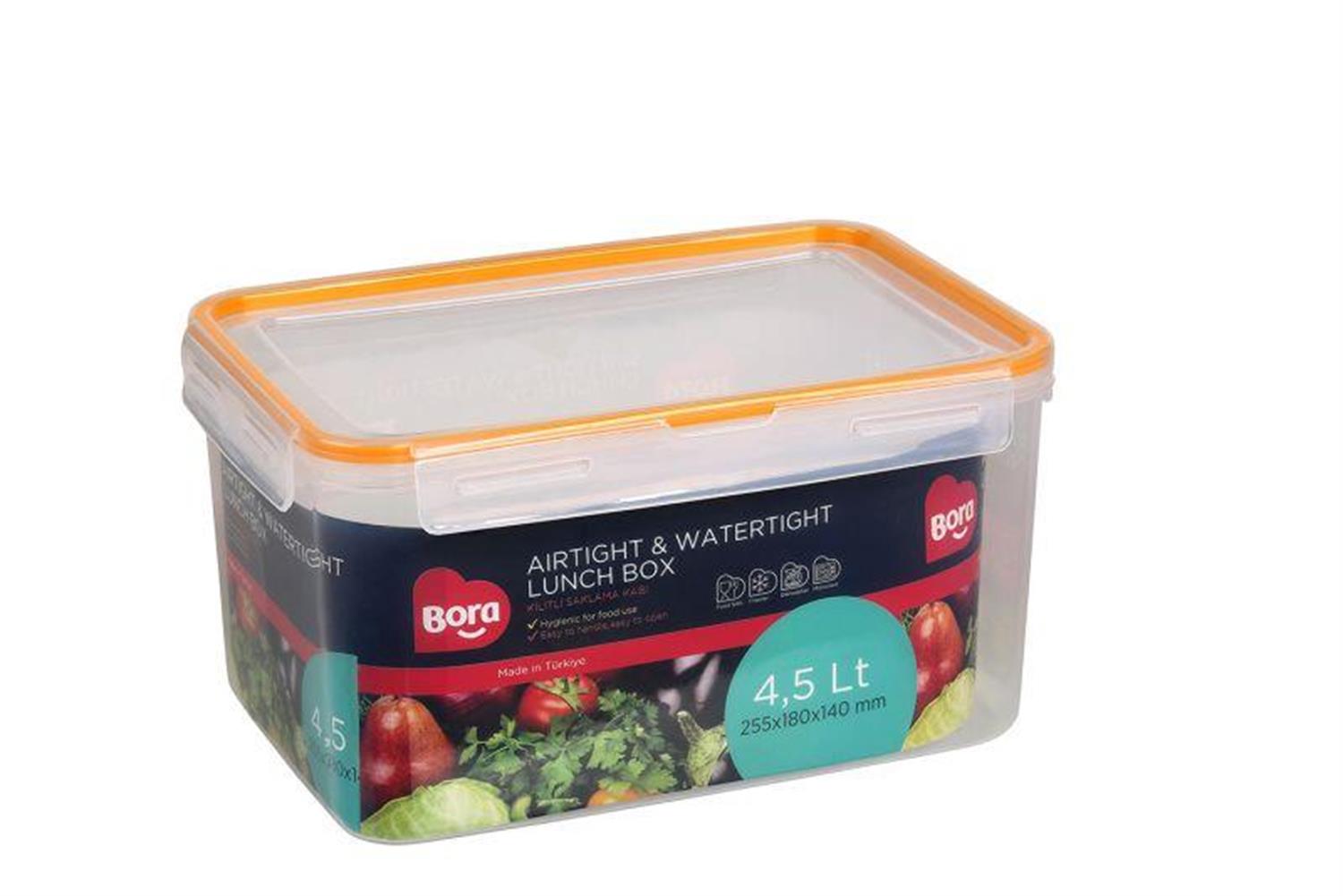 Bora Plastik Click Dikdörtgen 4,5 Lt BO880