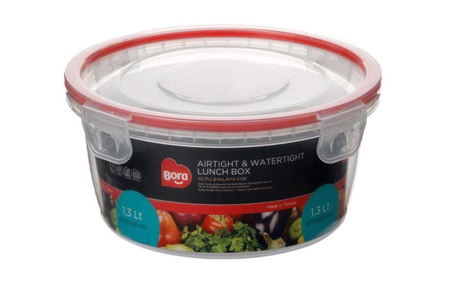 Bora Plastik Click Yuvarlak 1.3 Lt BO826