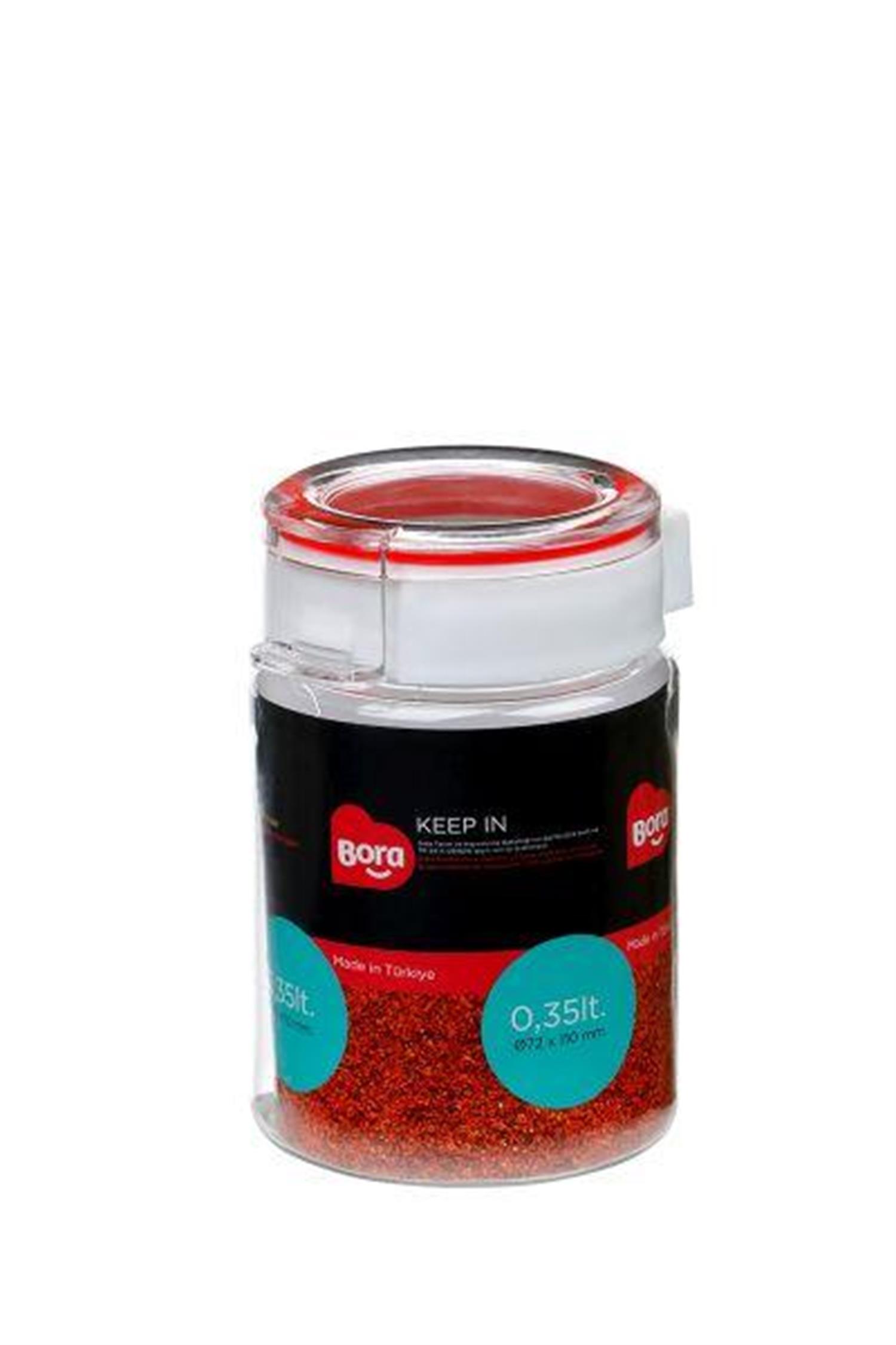 Bora Plastik Pet Yuvarlak 63mm No:2 - 0,35 Lt BO2211