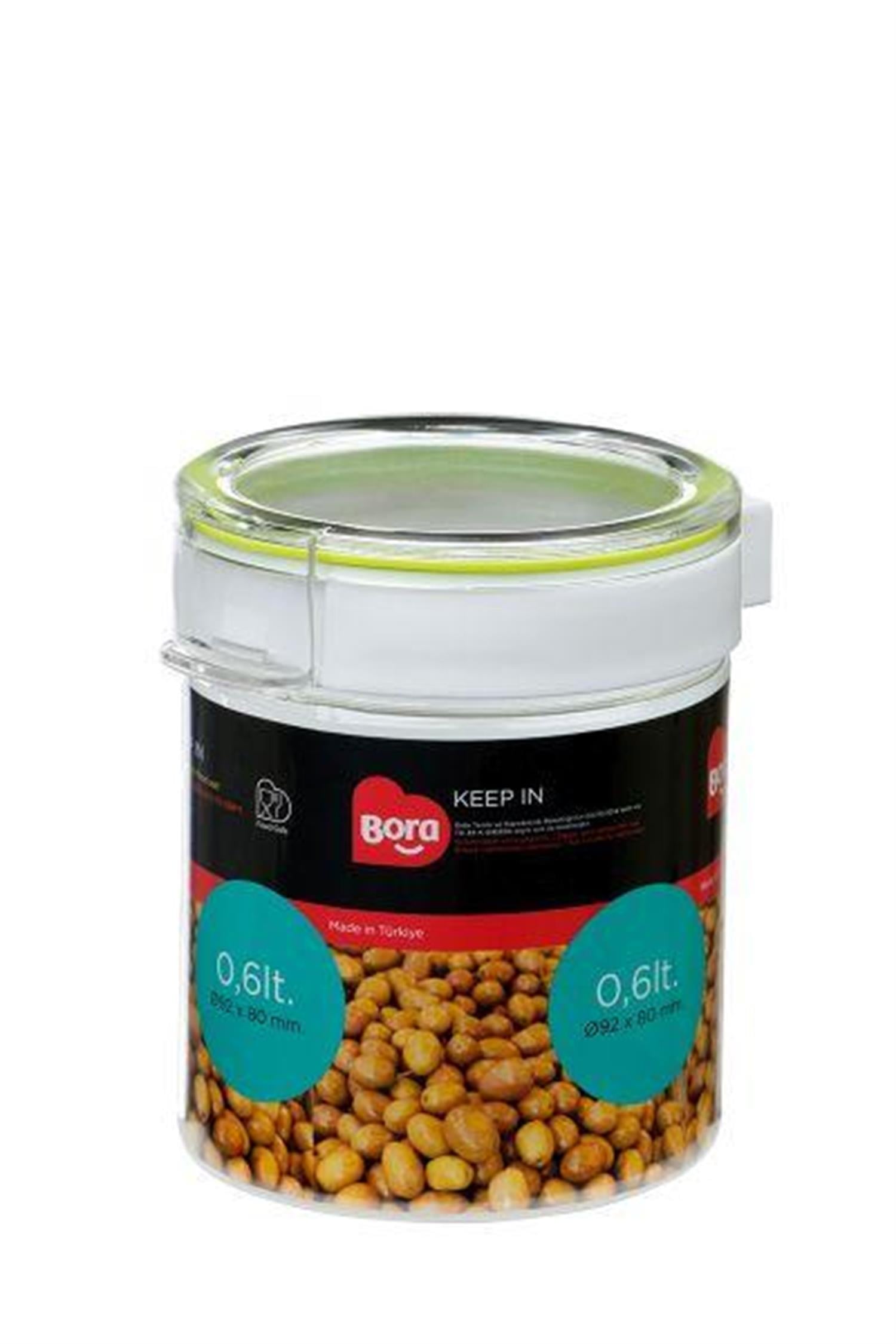 Bora Plastik Pet Yuvarlak 89mm No:2 - 0,6 Lt BO2221