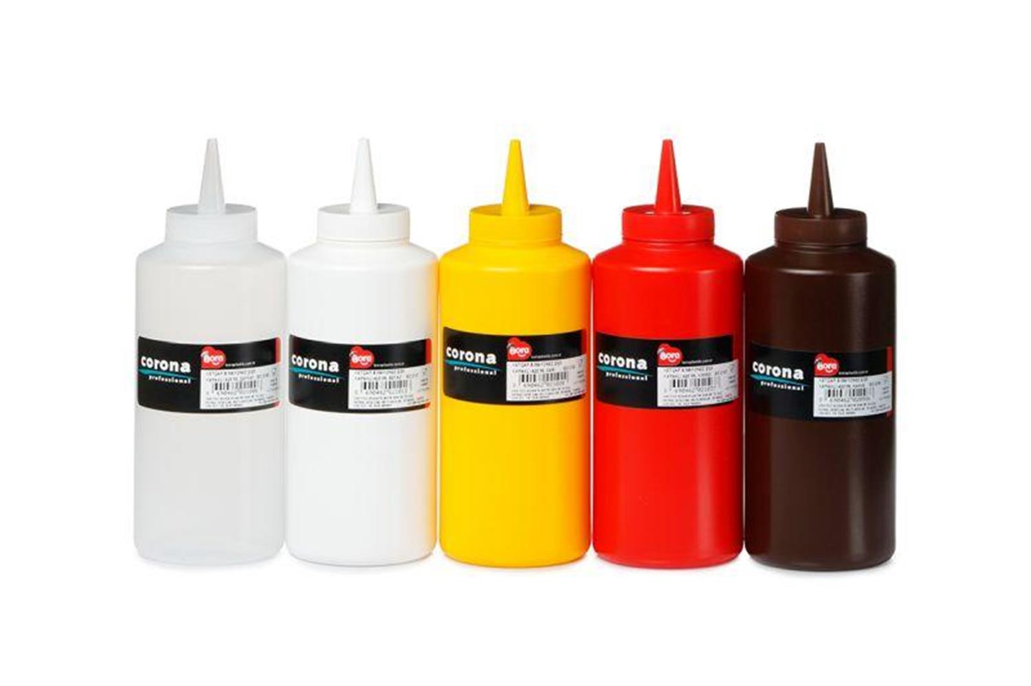 Corona Professional Çikolata Sos Şişe - Kahverengi 420 ml BO2098