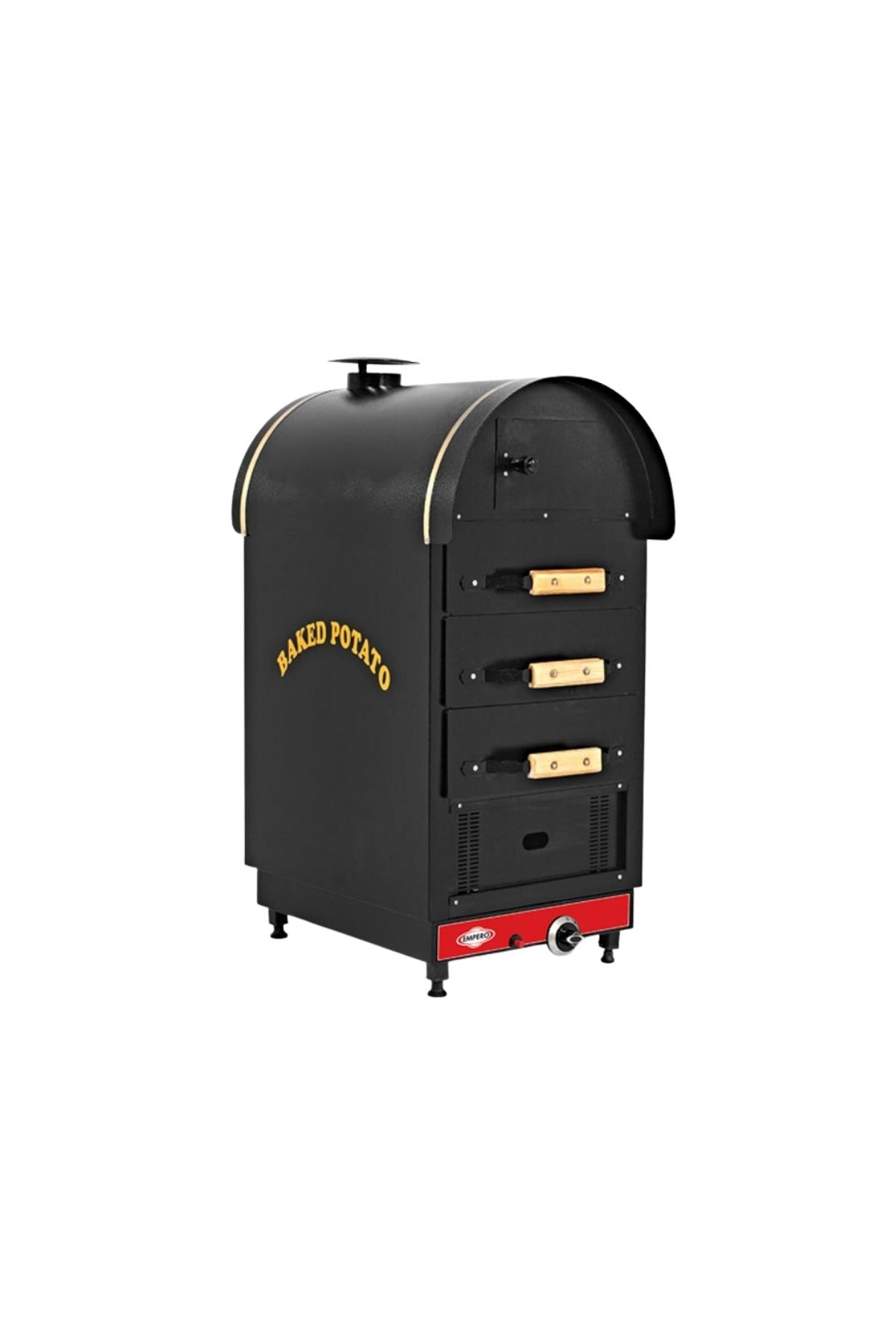 Elektrikli Kumpir Fırını 3 Çekmeceli EMP.KFE.030