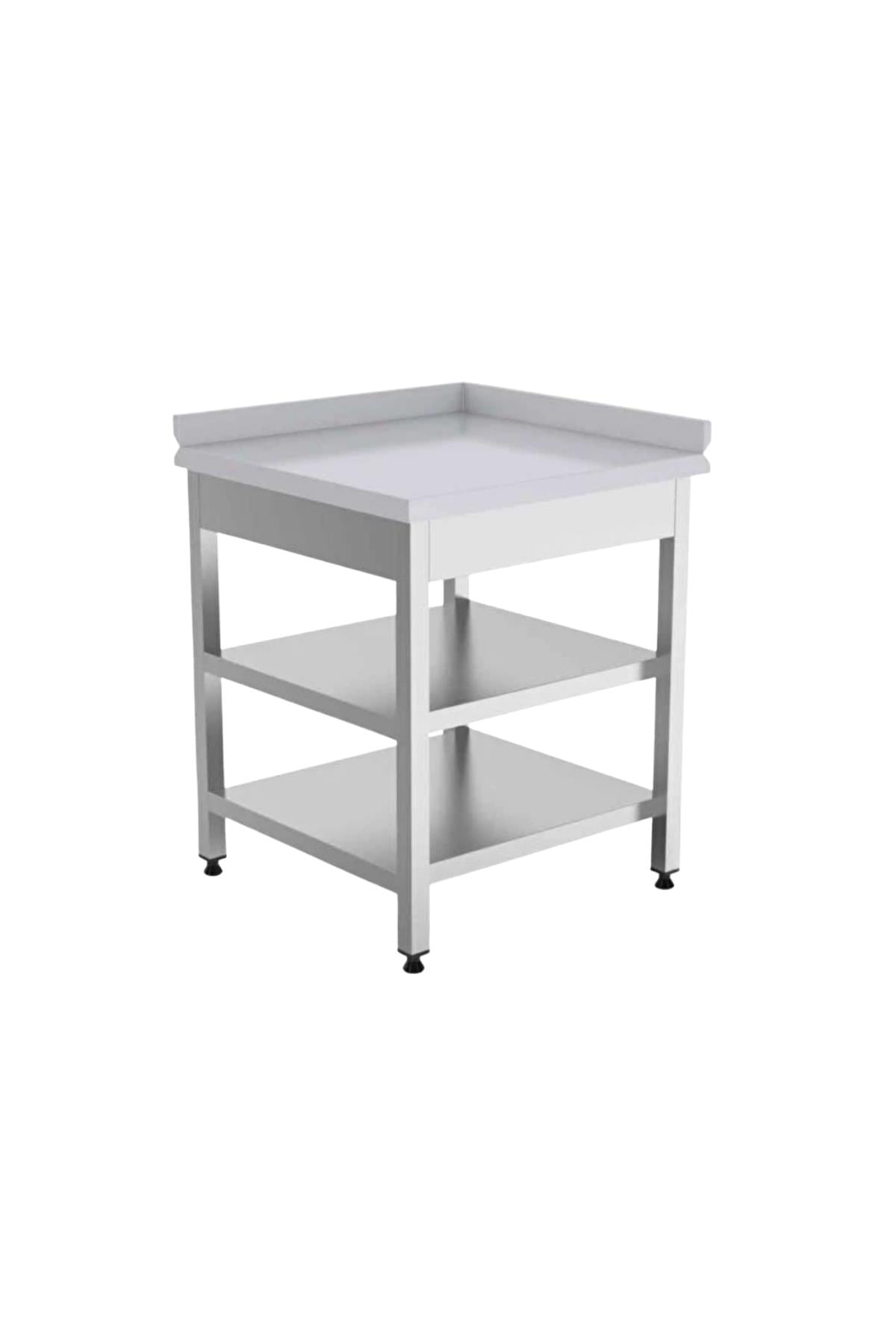 Köşe Tezgahı Alt-Ara Raflı Sağ  EMP.KTTA.6060-R