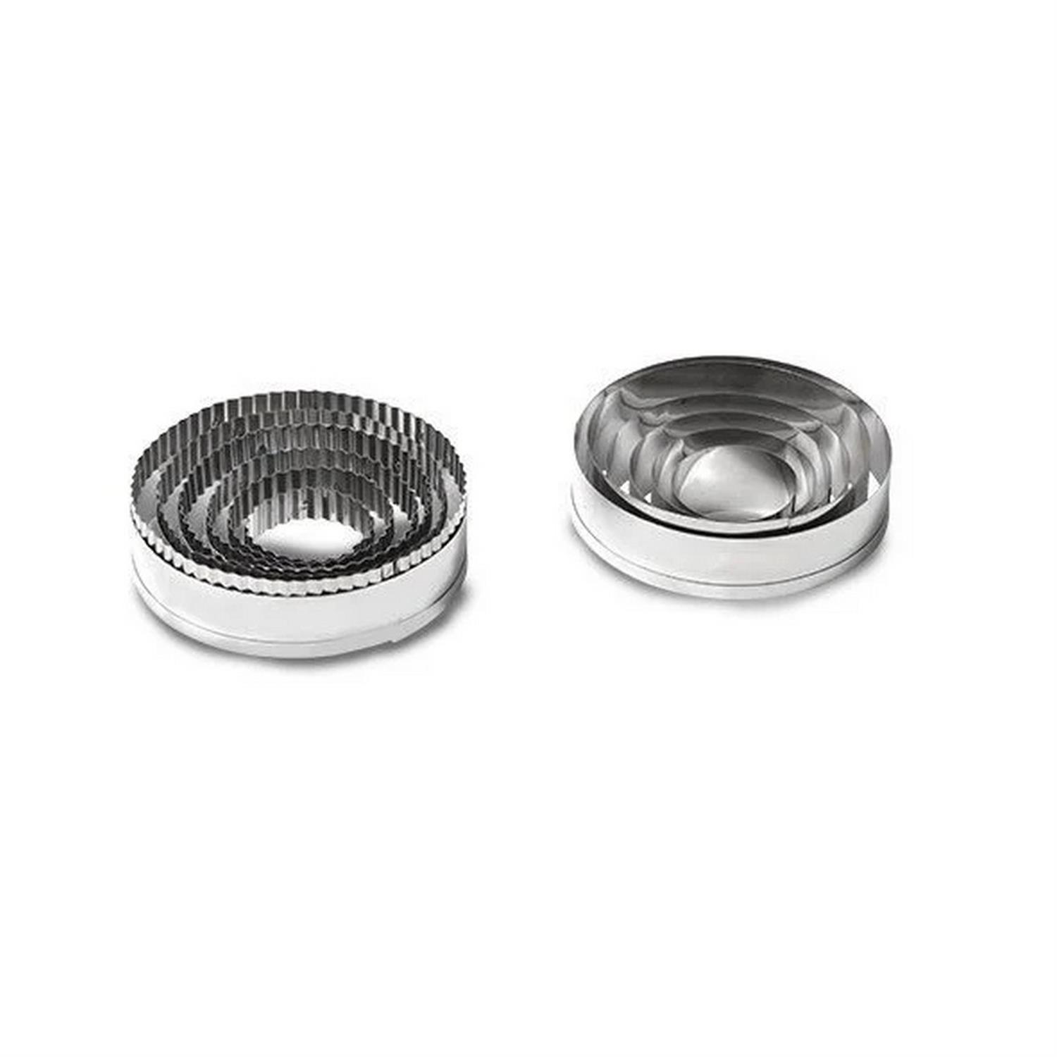 Dıslı Yuvarlak Metal Volovan 6 Lı Set