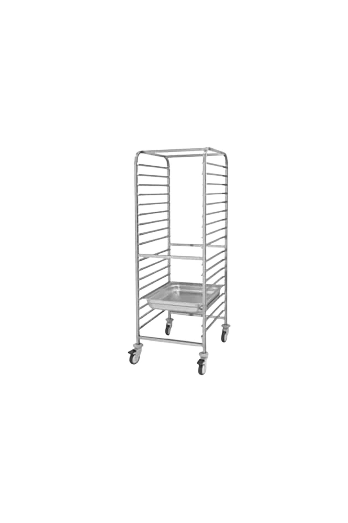 Tepsi Taşıma Arabası Alçak Tekli 2/1 Gn EMP.BA.2.GN2-17	