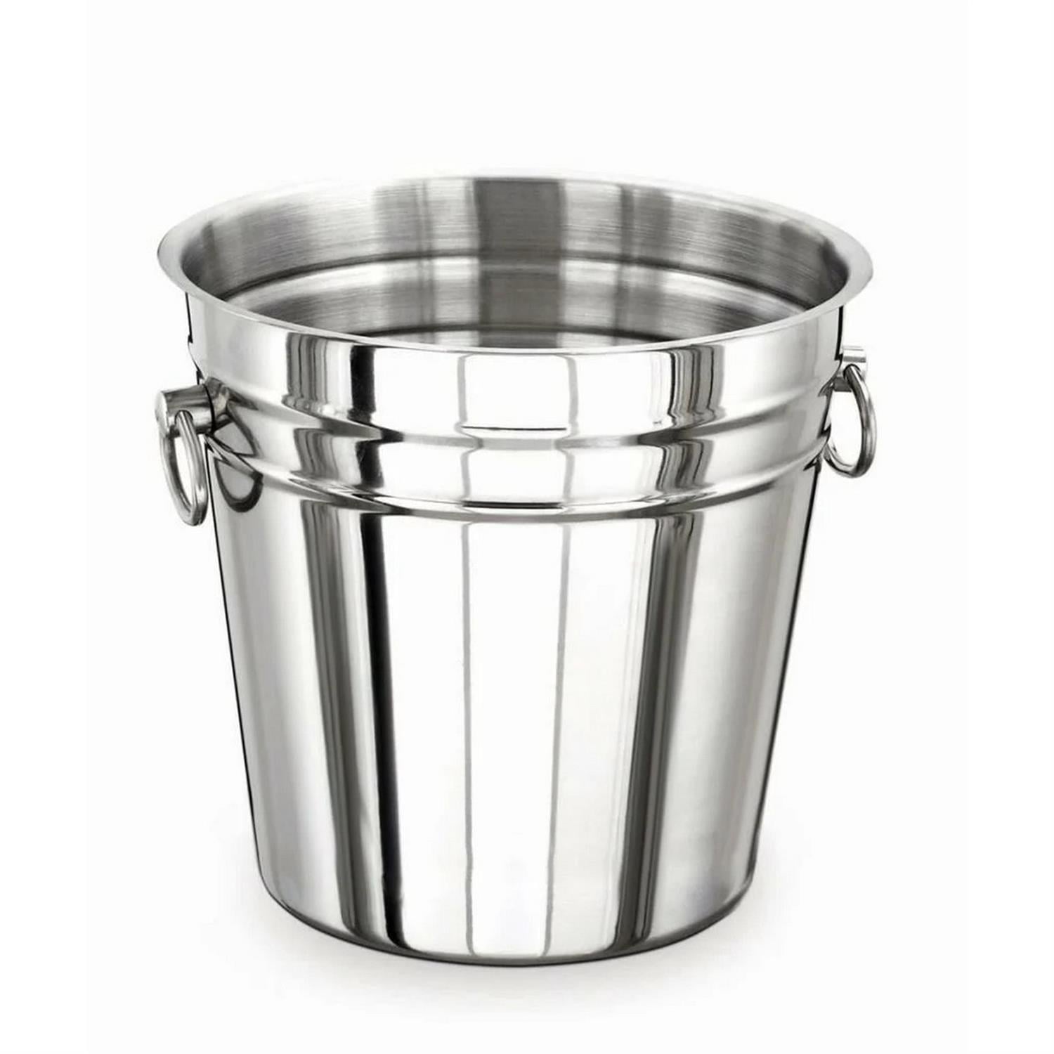 Halka Saplı Sampanya Kova 21X22 Cm