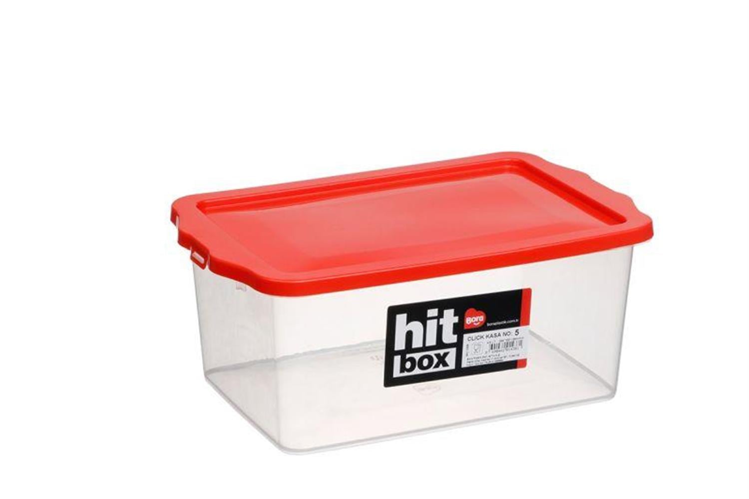 Hit Box Gıdaya Uygun Click Kasa No:5 - 4,5 Lt BO1438