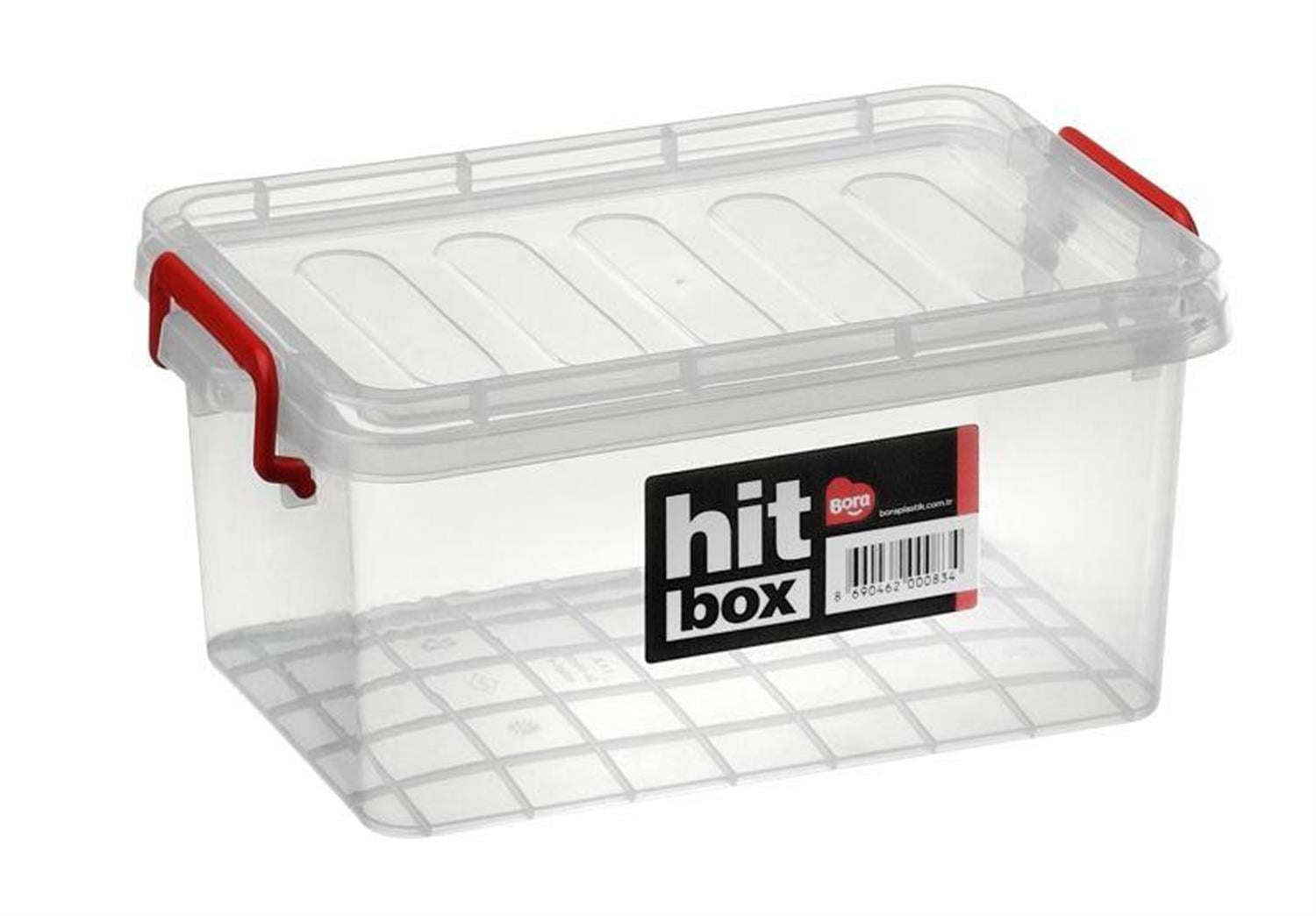 Hit Box Gıdaya Uygun Kapaklı Kasa No:5 - 4,5 Lt BO438