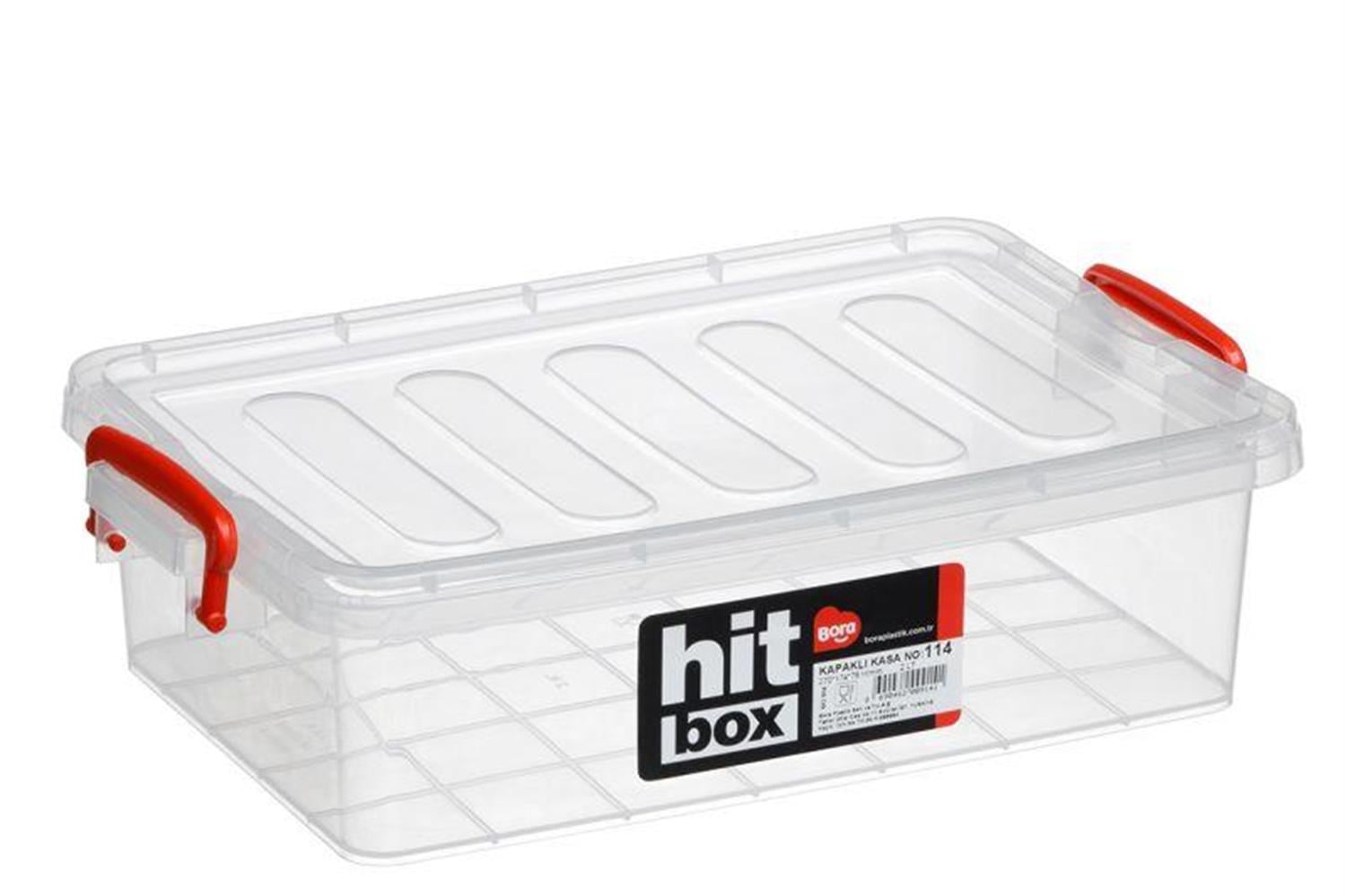 Hit Box Gıdaya Uygun Kapaklı Kasa No:914 - 2 Lt BO914