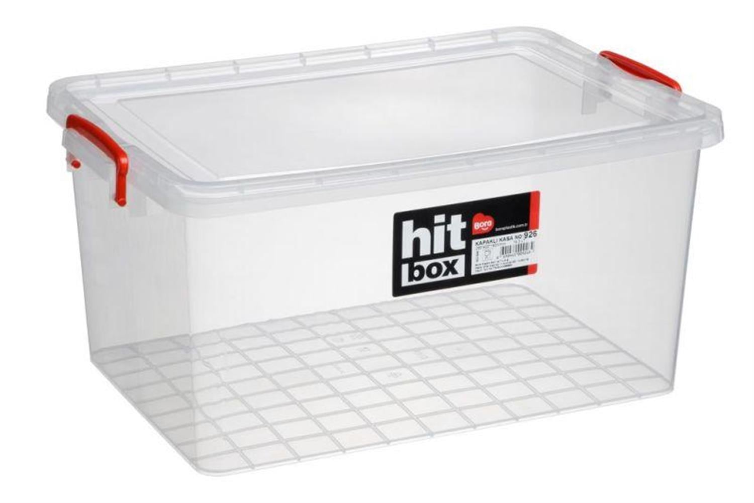 Hit Box Gıdaya Uygun Kapaklı Kasa No:926 - 14,3 Lt BO926