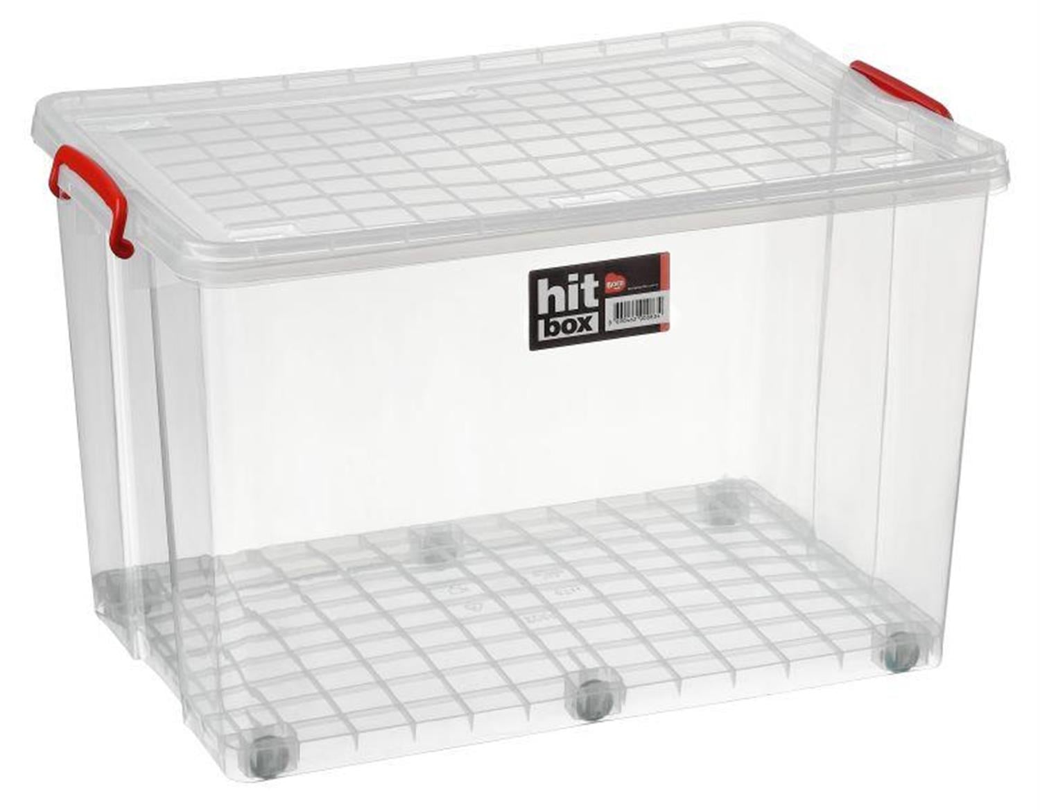 Hit Box Gıdaya Uygun Tekerlekli Kasa No35 - 67 Lt BO286