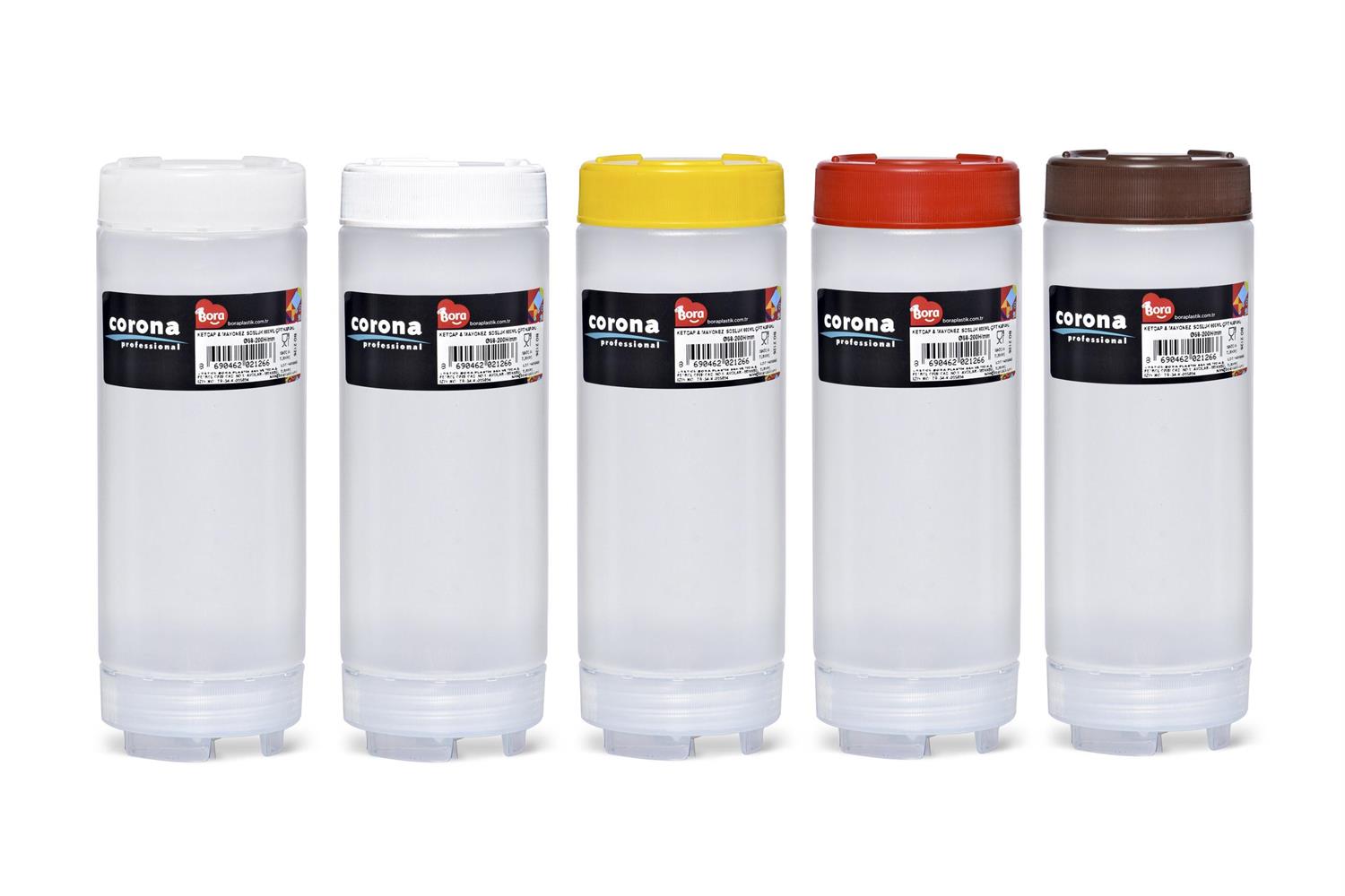 KETÇAP & MAYONEZ SOSLUK 600 ML ÇİFT KAPAKLI