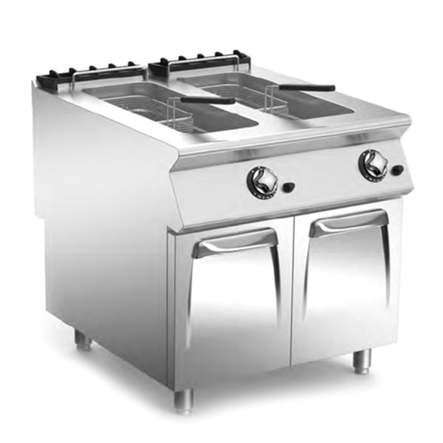 Mareno 15+15lt Kapasiteli Çift Tanklı Gazlı Fritöz NF98G15T