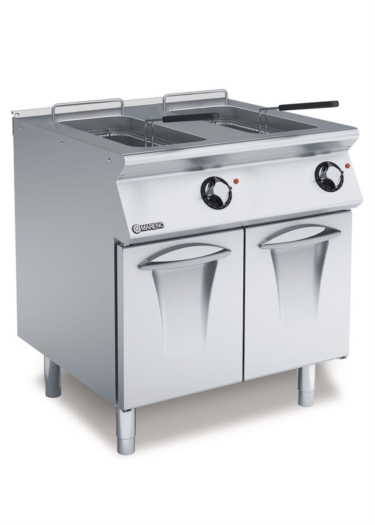 Mareno 22+22lt Kapasiteli Çift Tanklı Elektrikli Fritöz NF98E22