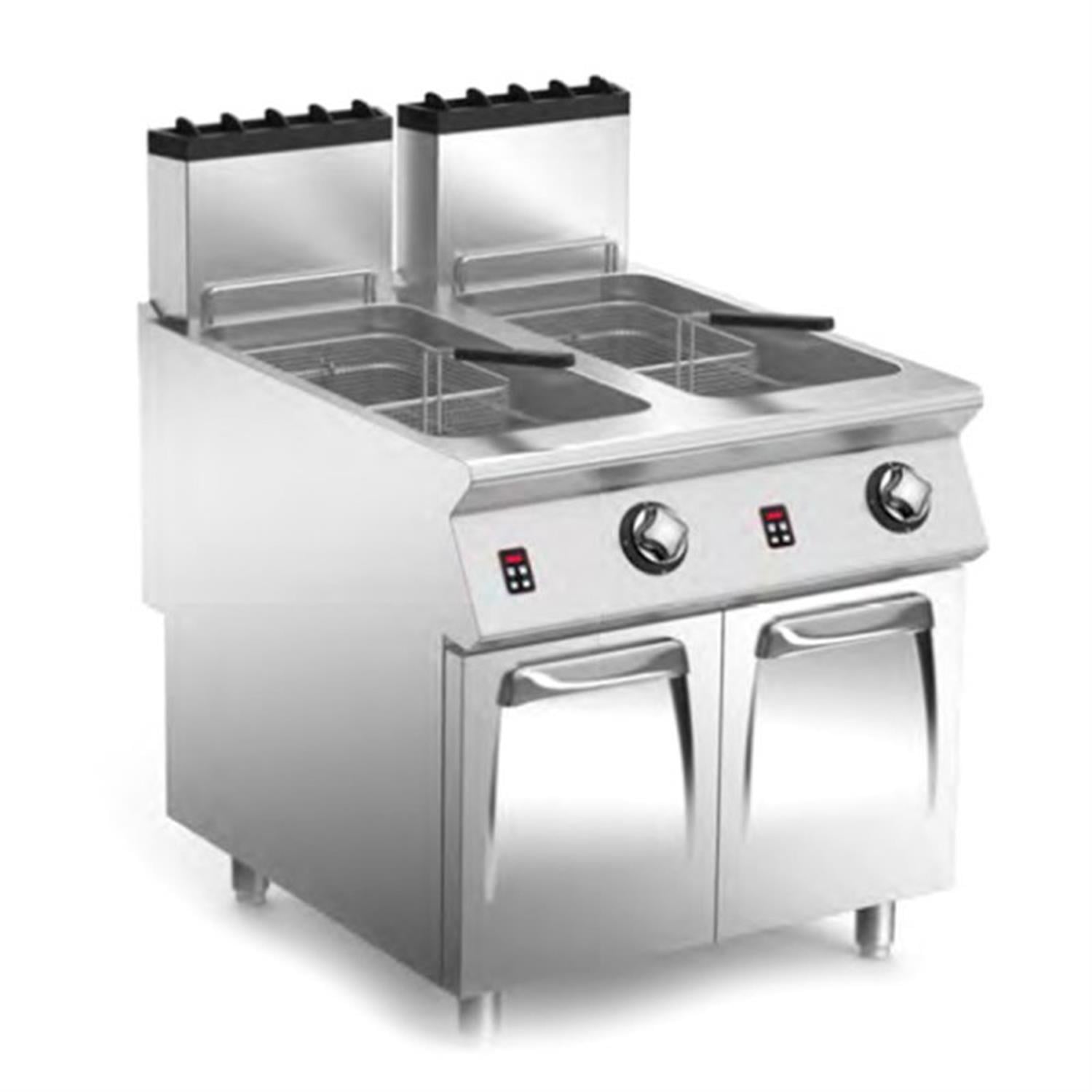 Mareno 23+23lt Kapasiteli Çift Tanklı Gazlı Fritöz NF98G23K