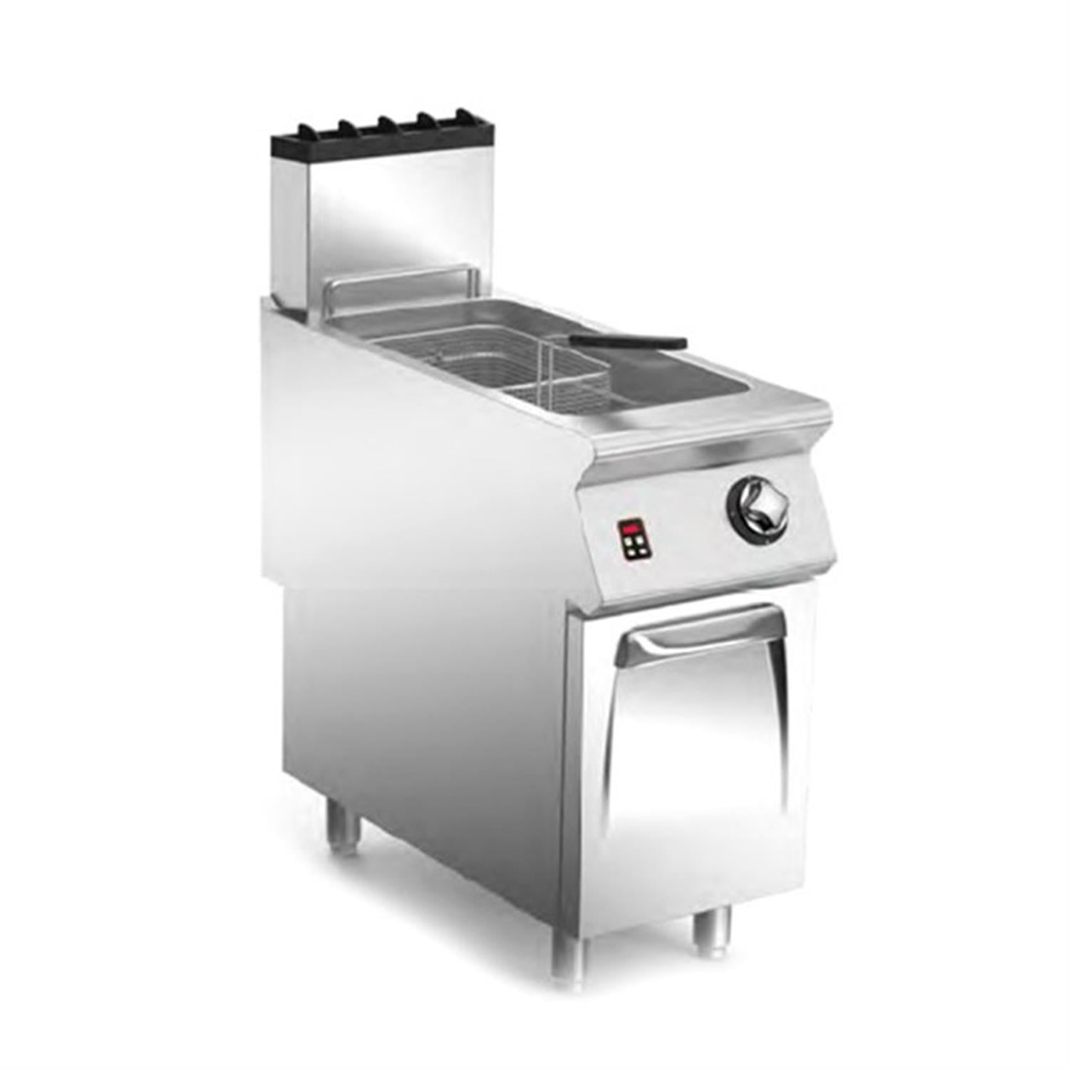 Mareno 23lt Kapasiteli Elektrik Kontrol Panelli Tek Tanklı Gazlı Fritöz NF94G23K