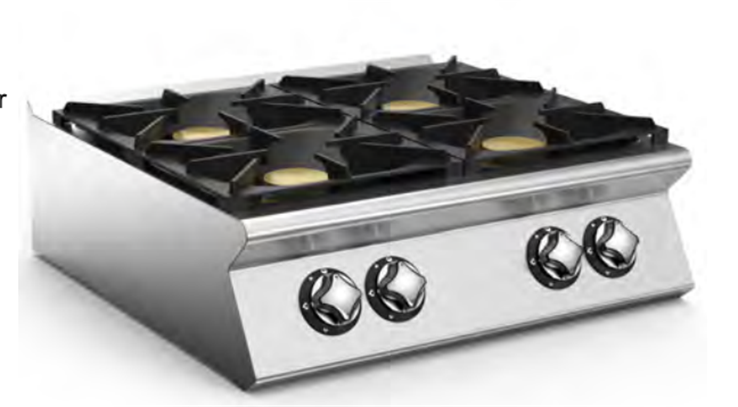 Mareno 4'lü Gazlı Ocak NC78G24