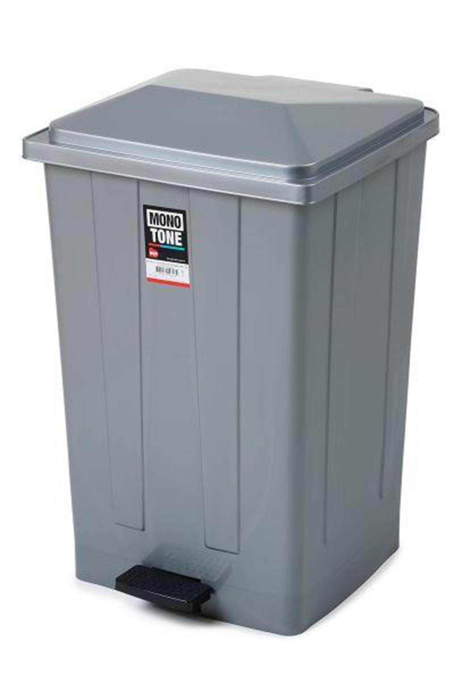 Mono Tone Pedallı Çöp Kovası Köşeli No:5 - 86 Lt BO643