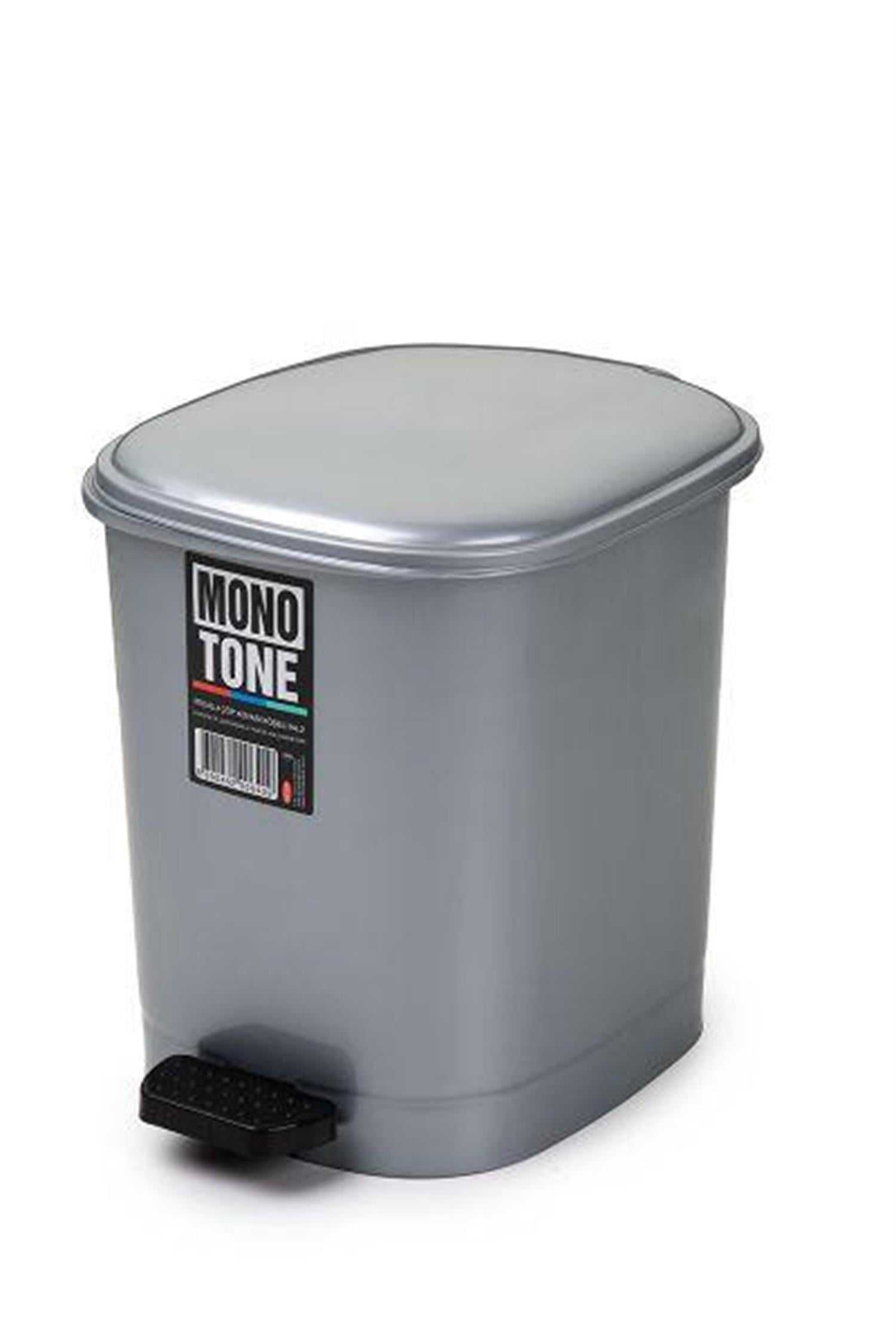 Mono Tone Pedallı Çöp Kovası Köşeli No:2 - 10 Lt BO640