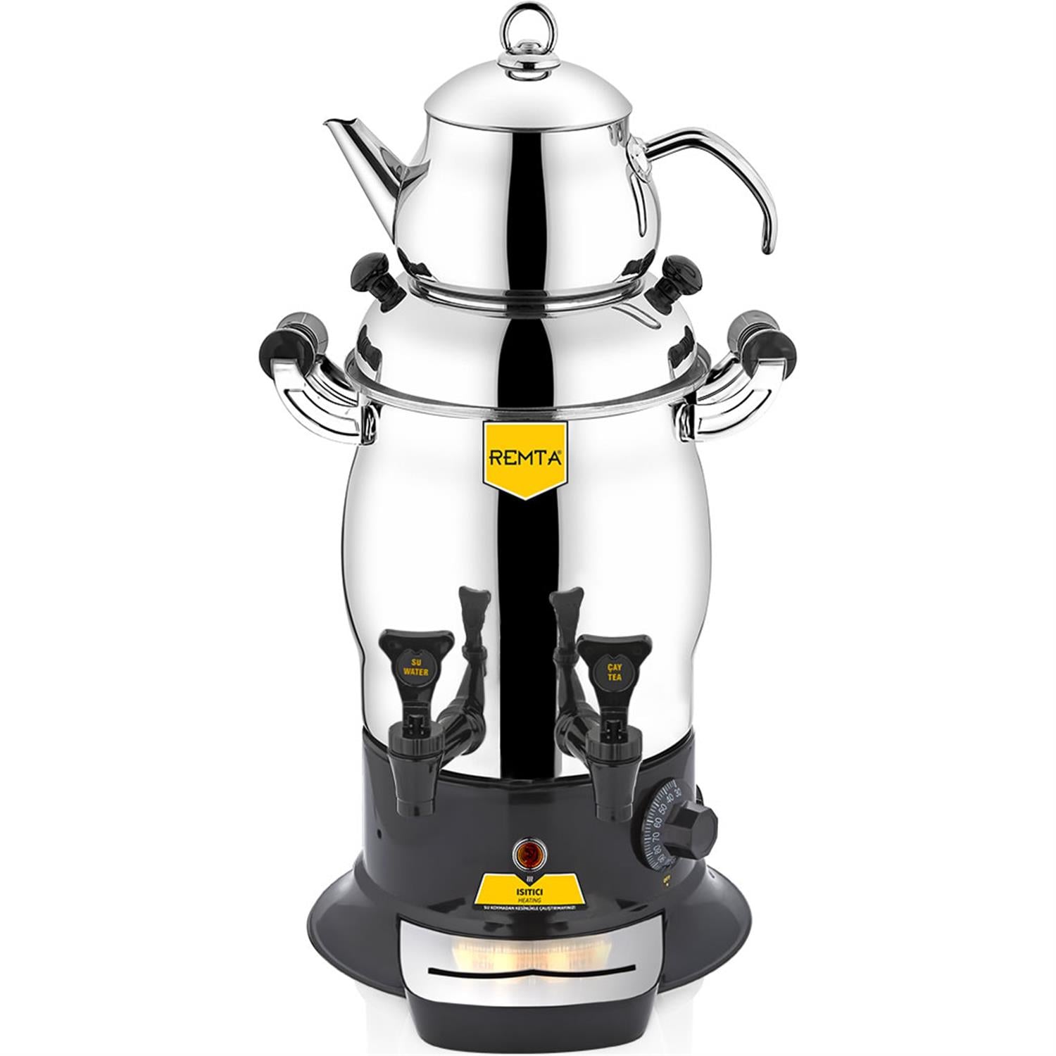 Remta Çay Makinası Mini Çift Demlikli