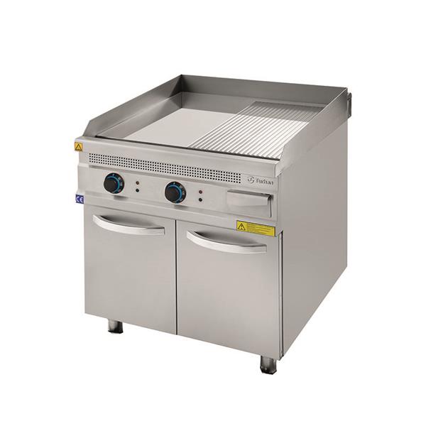 80 Lik Elektrikli Krom Pleyt Izgara-Düz