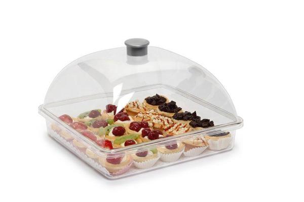 Corona Professional Pc Kare Pasta Kek Kabı Küçük BO359