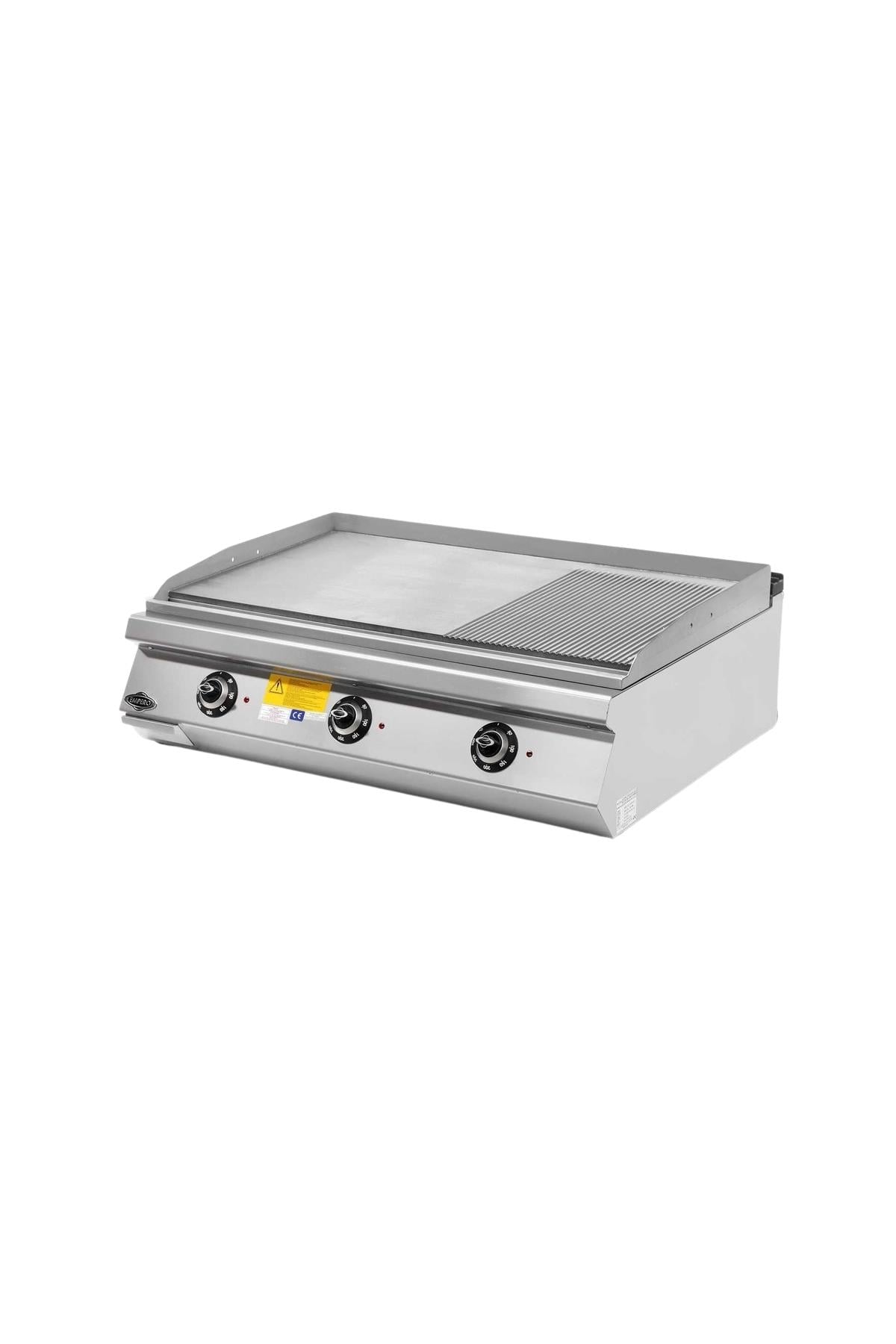 Elektrikli Izgara-Düz+Oluklu Krom PleytEMP.6IE032-K