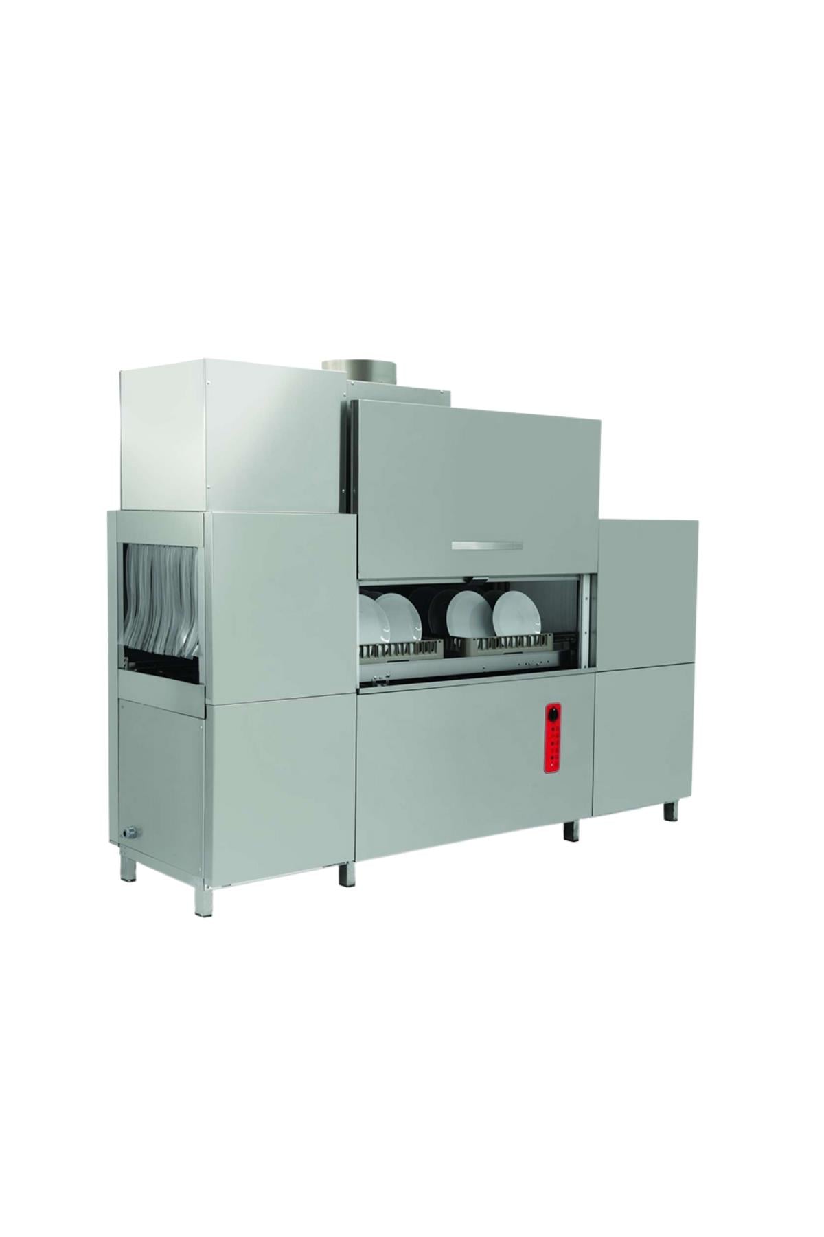 Konveyörlü Bulaşık Makinesi Kurutma Tünelli EMP.3000-SOL-L