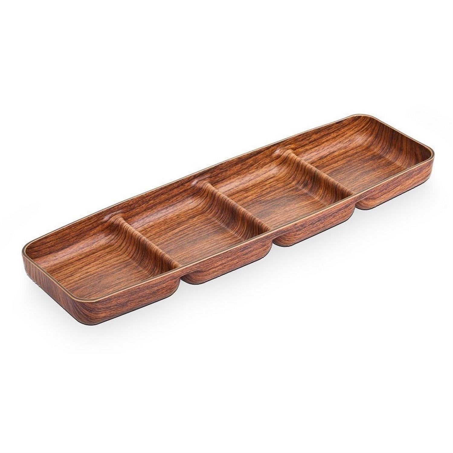 4 Bolmelı Sosluk/Cerezlık 10X33X2,5 Cm