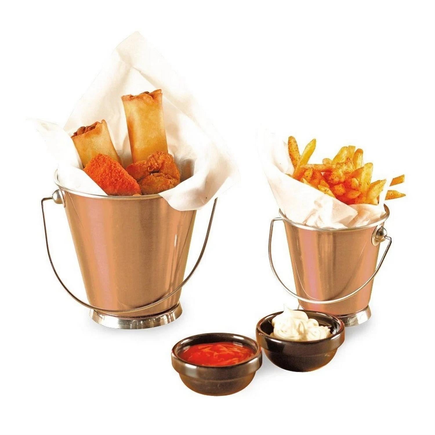 Bakır Sunum Kova 12 Cm