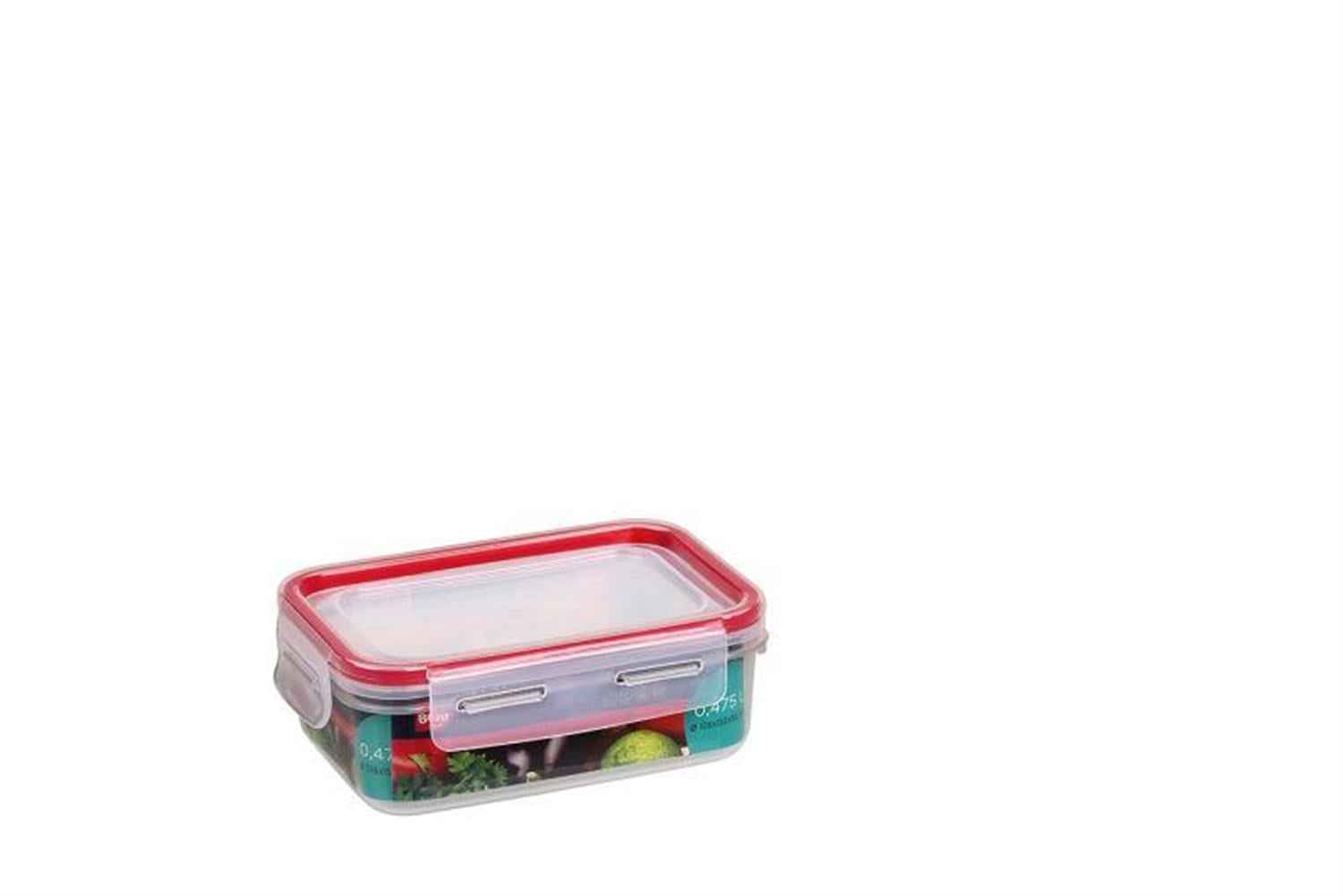 Bora Plastik Click Dikdörtgen 475 ml BO871