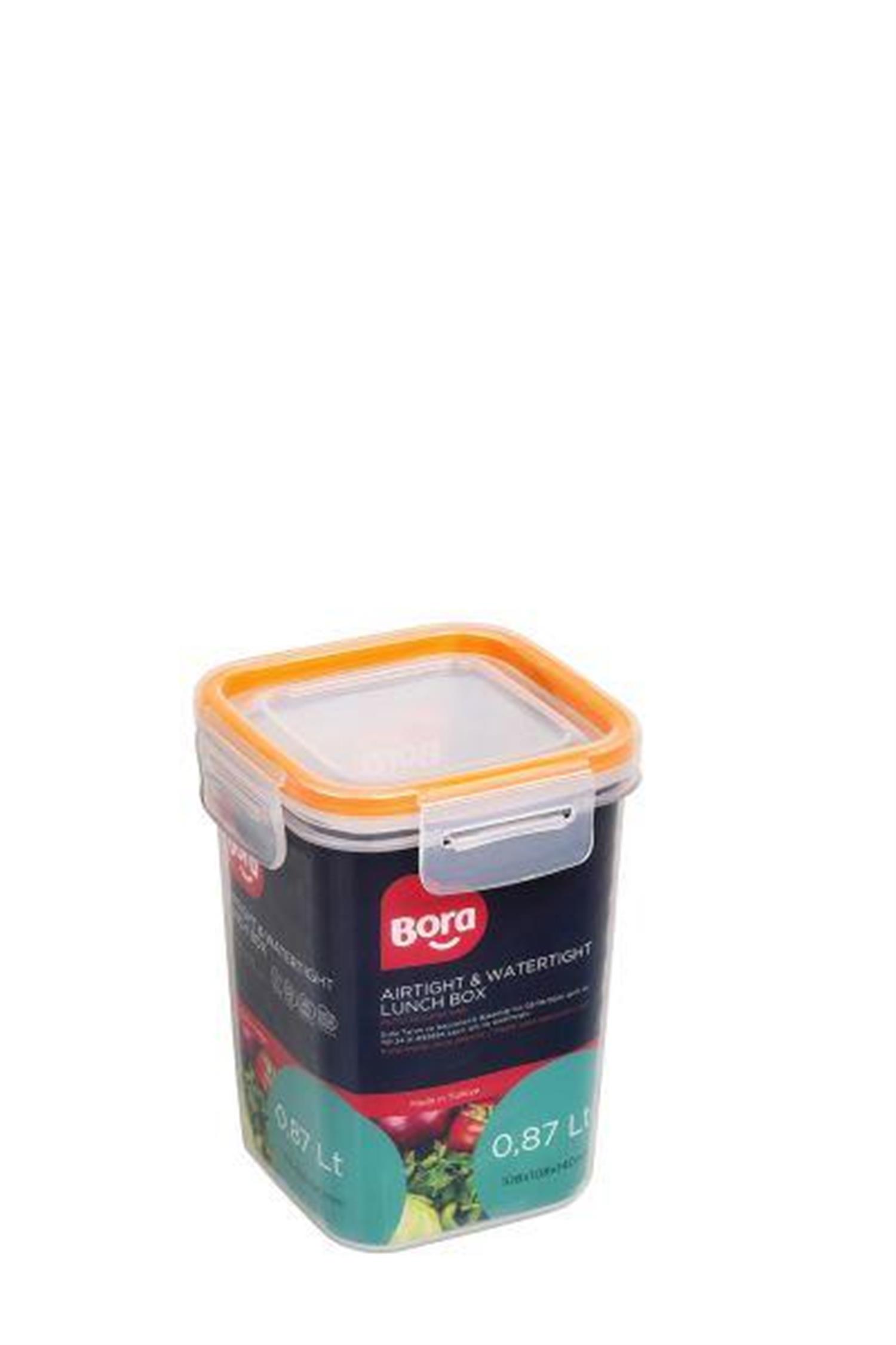 Bora Plastik Click Kare 870 ml BO864