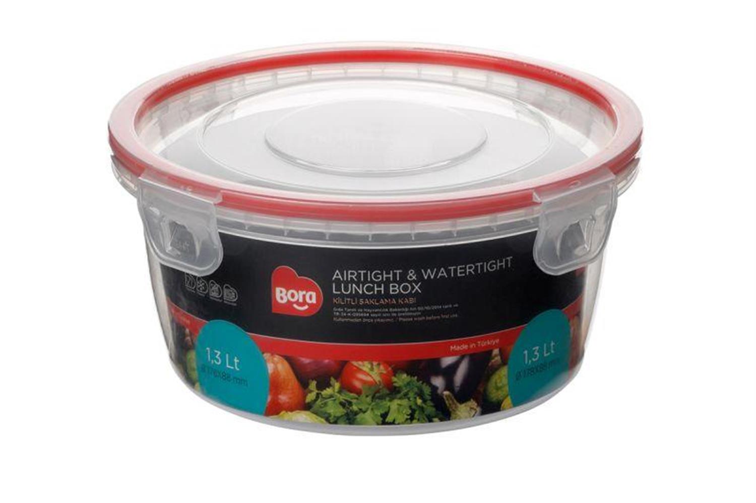 Bora Plastik Click Yuvarlak 1.3 Lt BO826