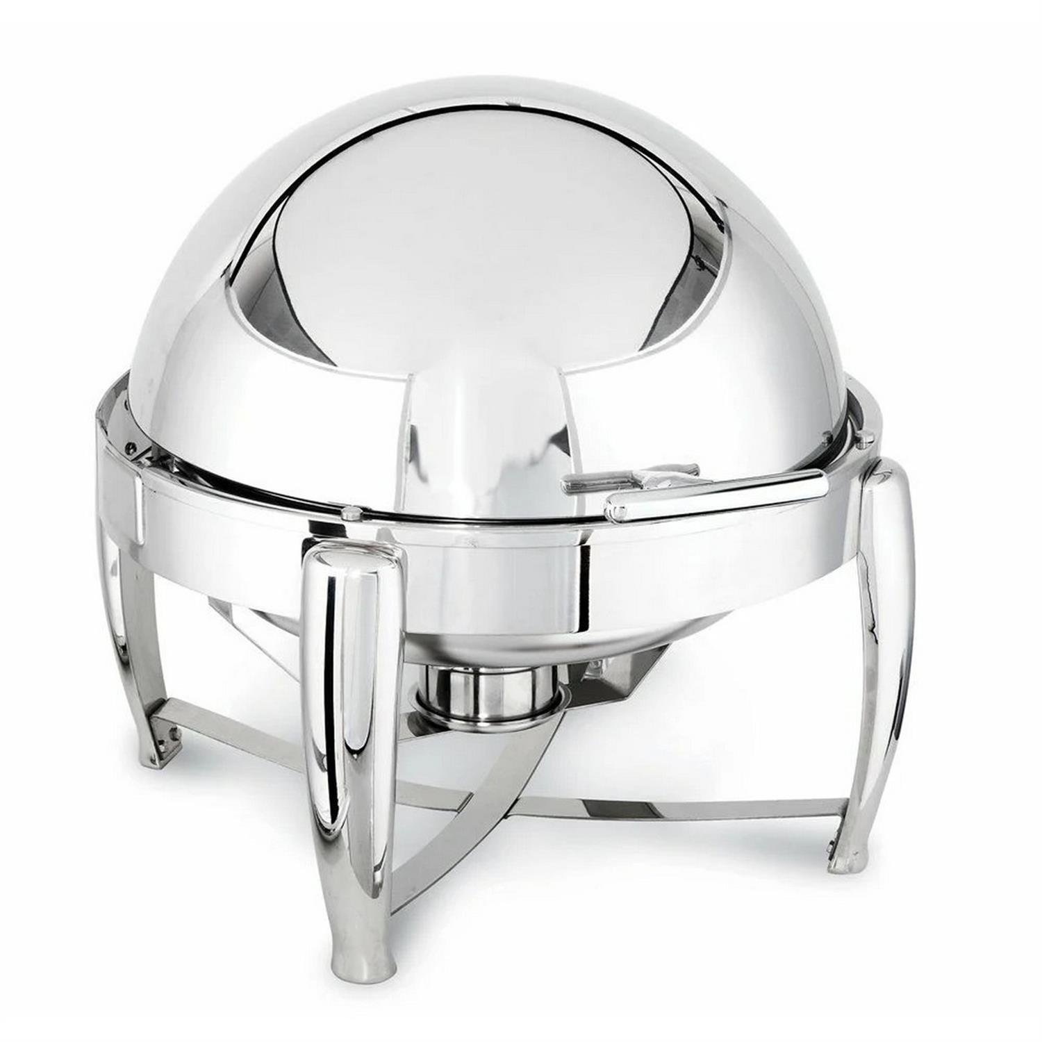 Chafıng Dısh Delux Yuvarlak Roll Top 6 Lt Jellı