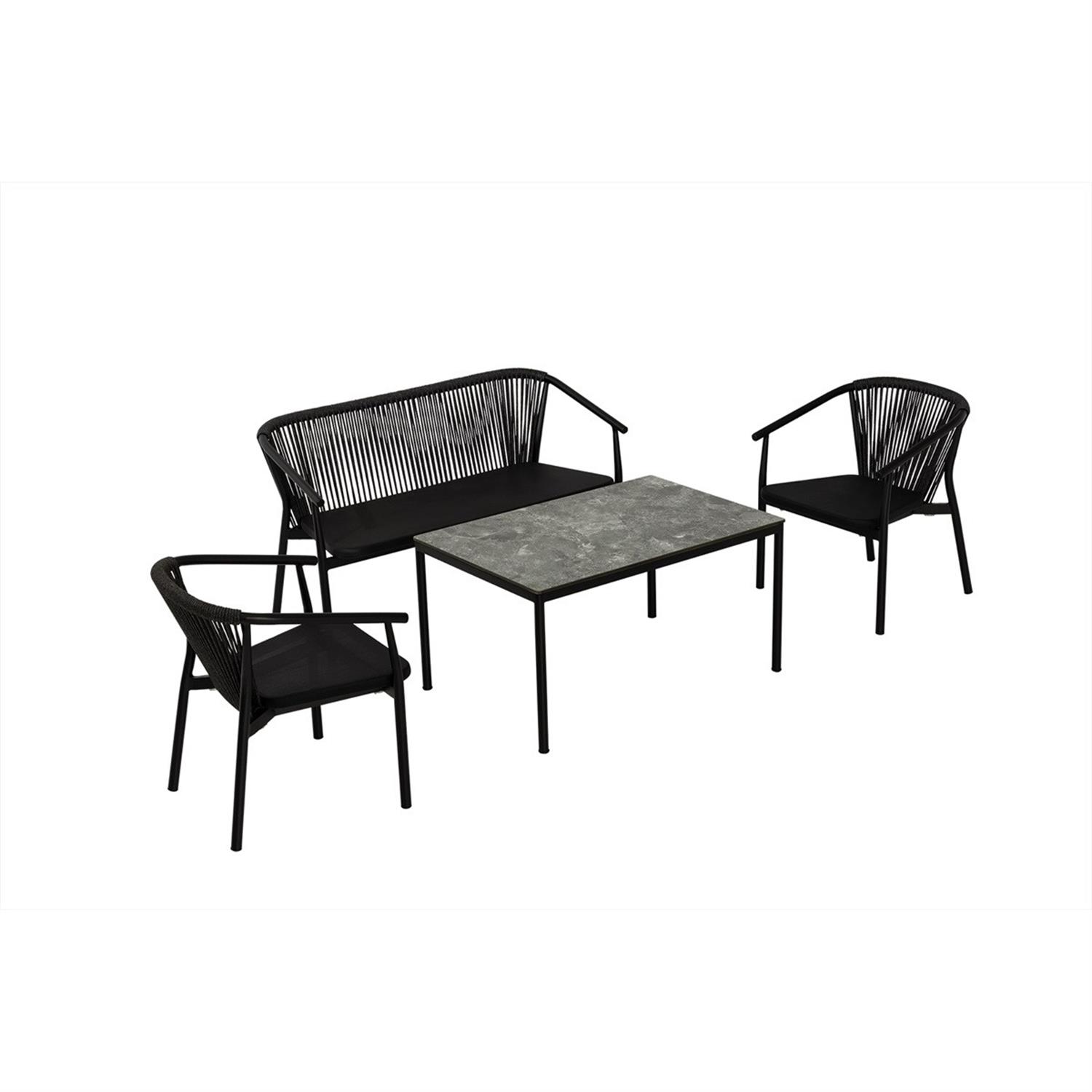 Como Balcony Set 2+1+1+Ct