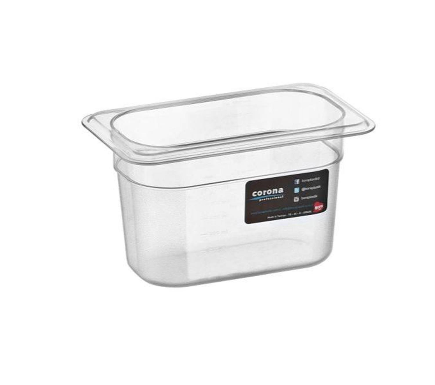 Corona Professional Pc Gastronom 1/9 Küvet - 100 mm BO168