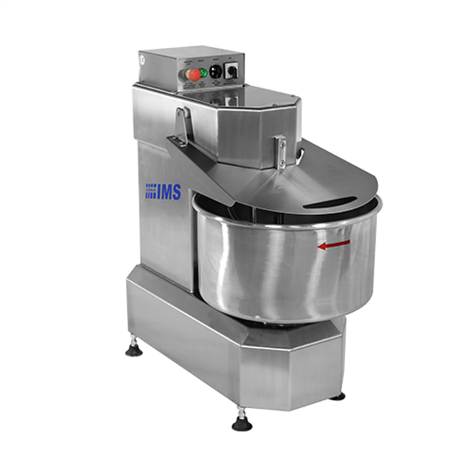 Dirmak Spiral İki Devirli Paslanmaz Çelik Gövde Mikser ISM 50-32-CR