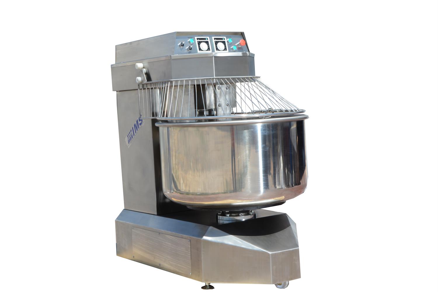 Dirmak Spiral İki Devirli Paslanmaz Çelik Gövde İki Yöne Dönmeli Kazan Mikser ISM 200-32-S