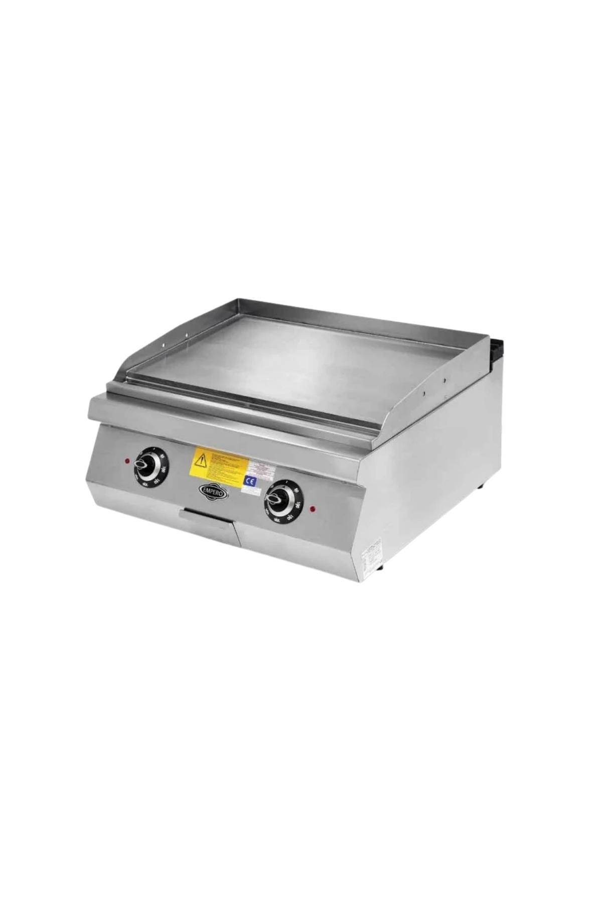 Elektrikli Izgara-Düz+Oluklu Krom Pleyt EMP.PLS.7IE022-K