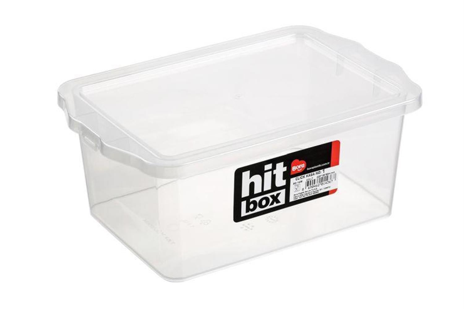 Hit Box Gıdaya Uygun Click Kasa No:1 - 2 Lt BO1436