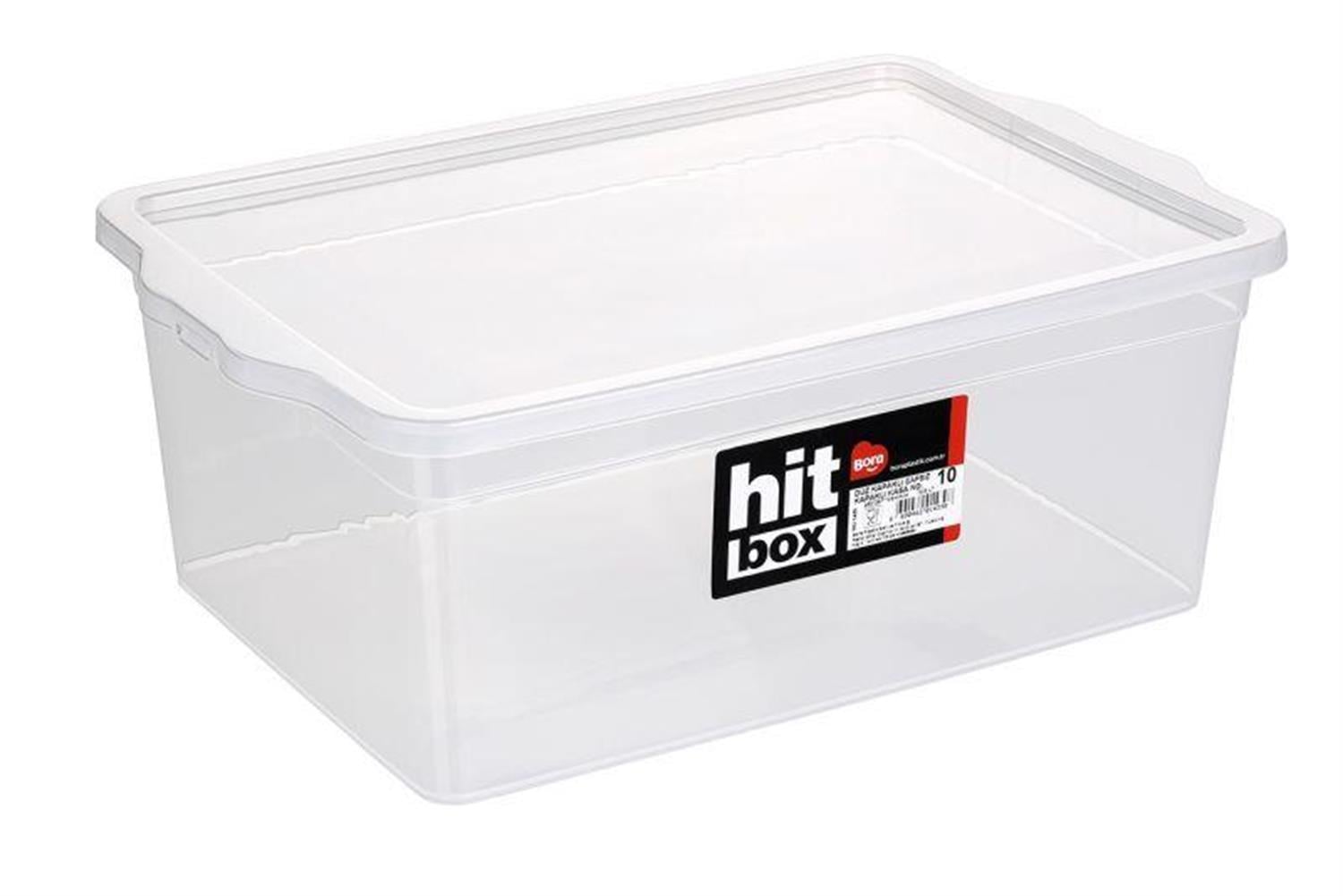 Hit Box Gıdaya Uygun Click Kasa No:10 - 10,5 Lt BO1439