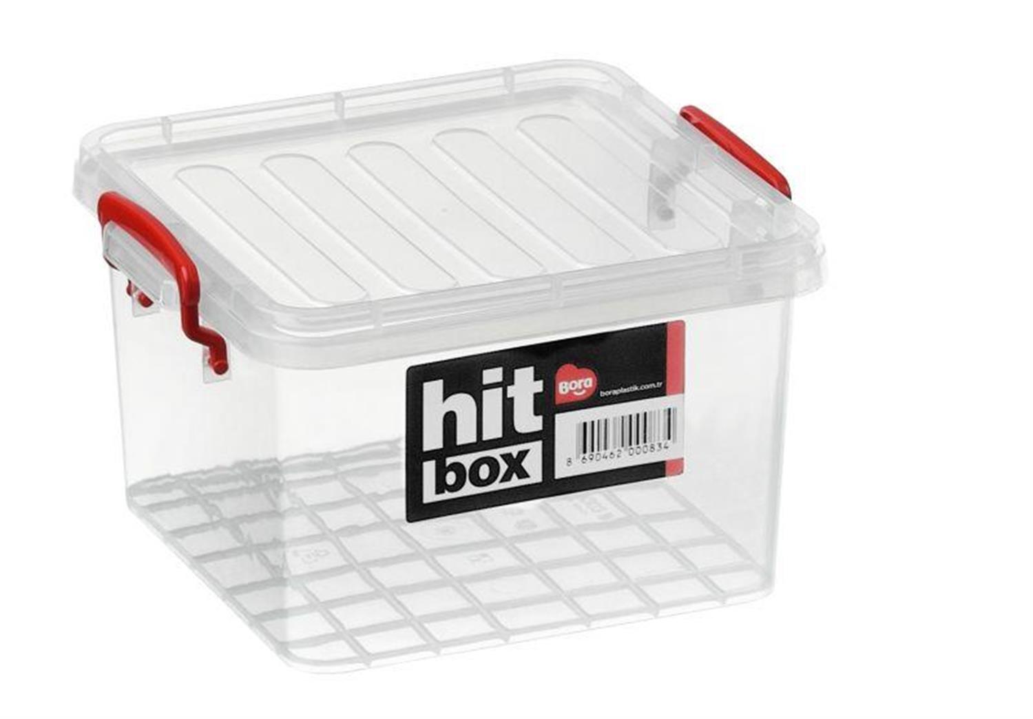 Hit Box Gıdaya Uygun Kapaklı Kasa No:2 - 3,5 Lt BO481